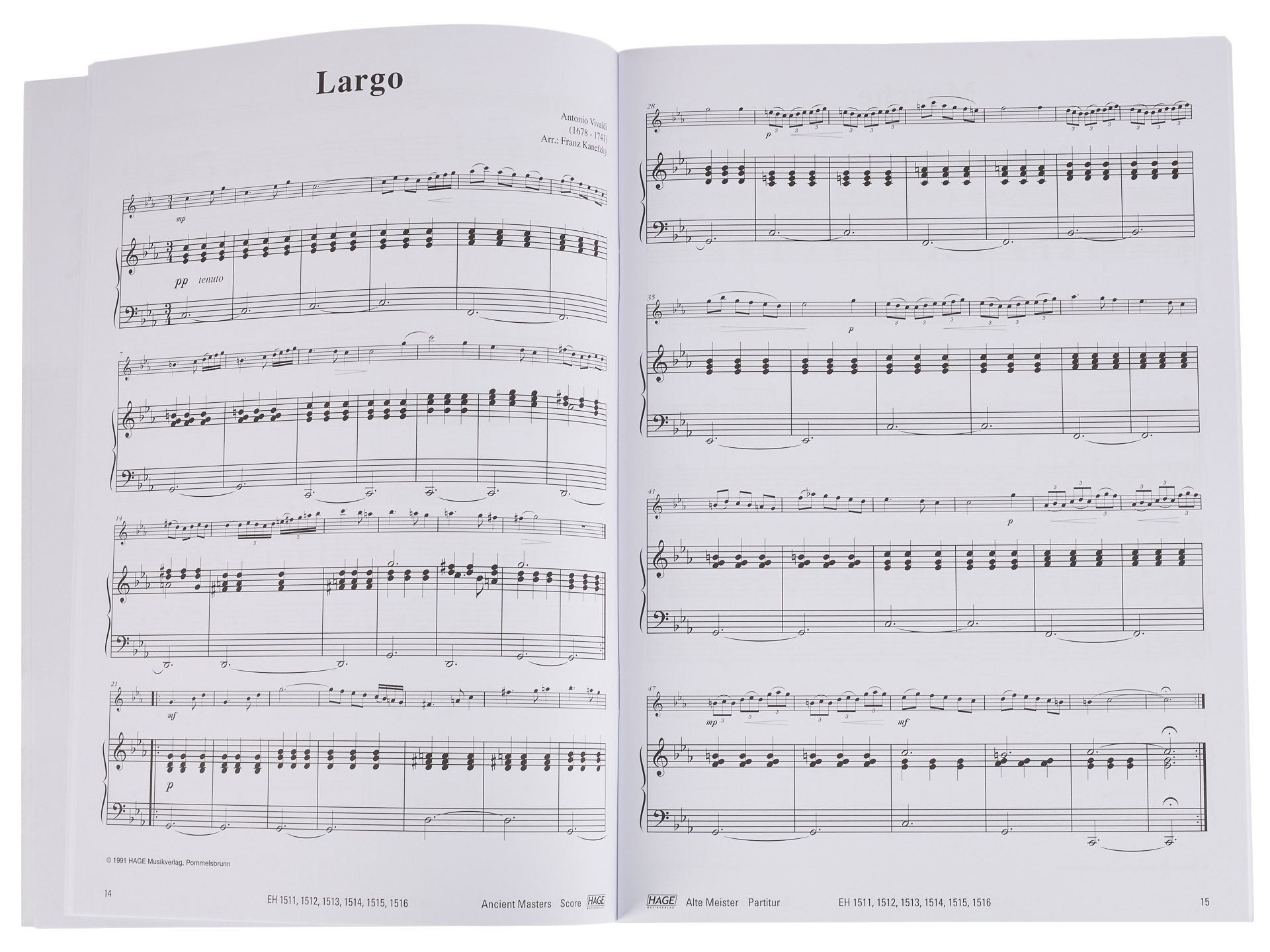 MS Ancient masters for trombone and piano/organ (obrázek 4)