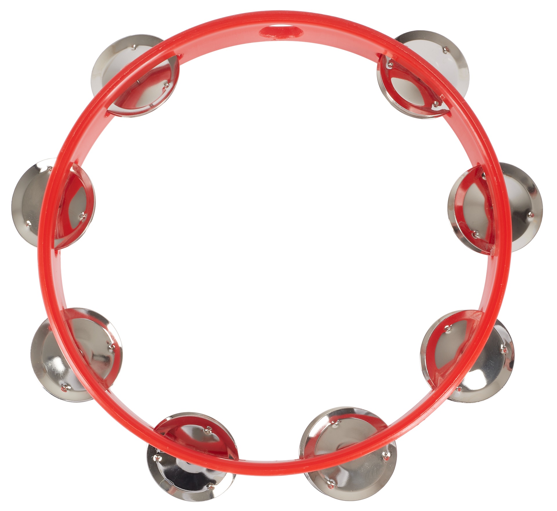 GW Tamburína plast 8 Červená (obrázek 3)