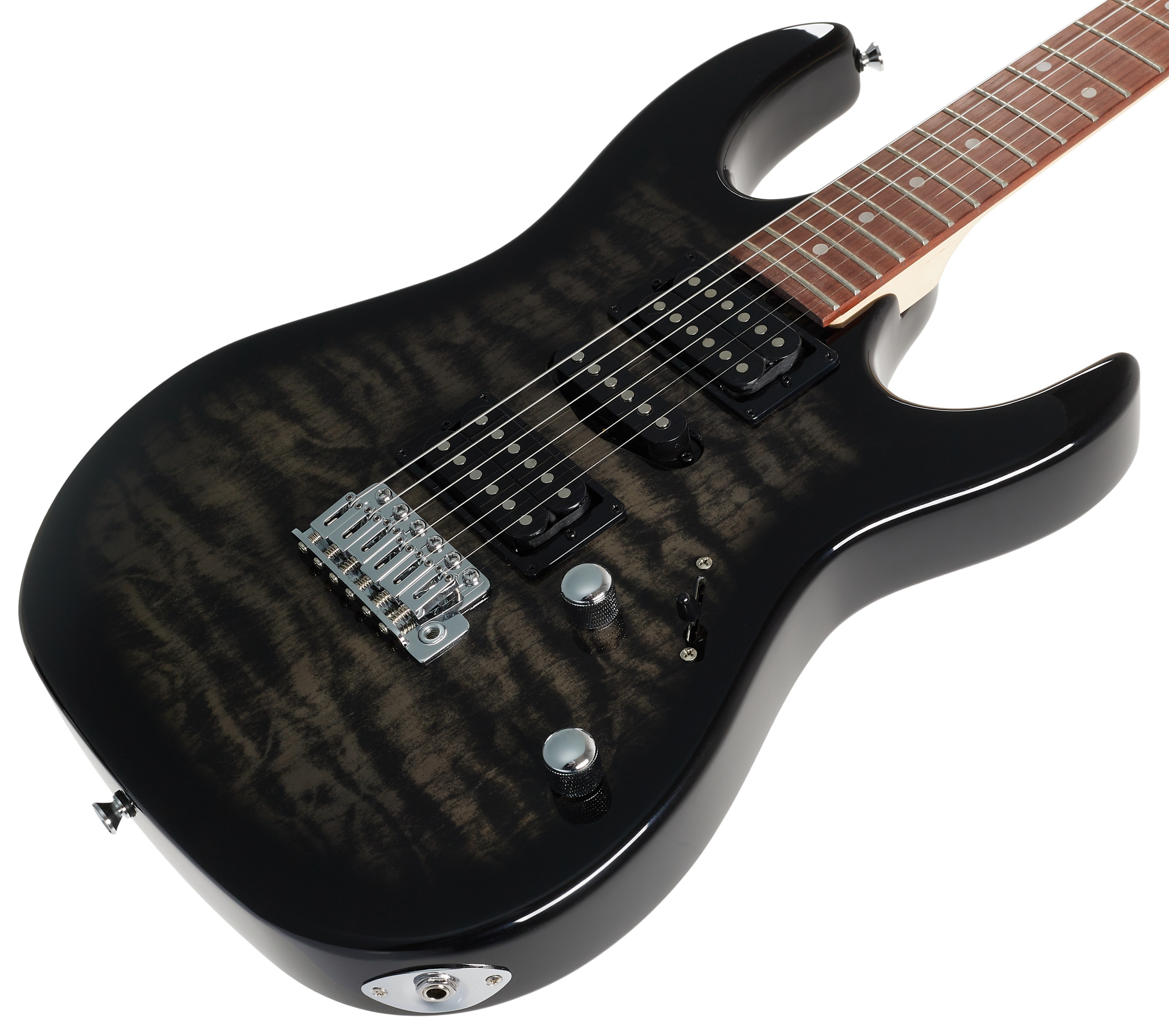 Ibanez GRX70QA Transparent Black Sunburst (obrázek 3)