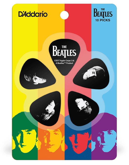 D'Addario 1CBK4-10B2 Meet The Beatles Medium Picks (obrázek 3)
