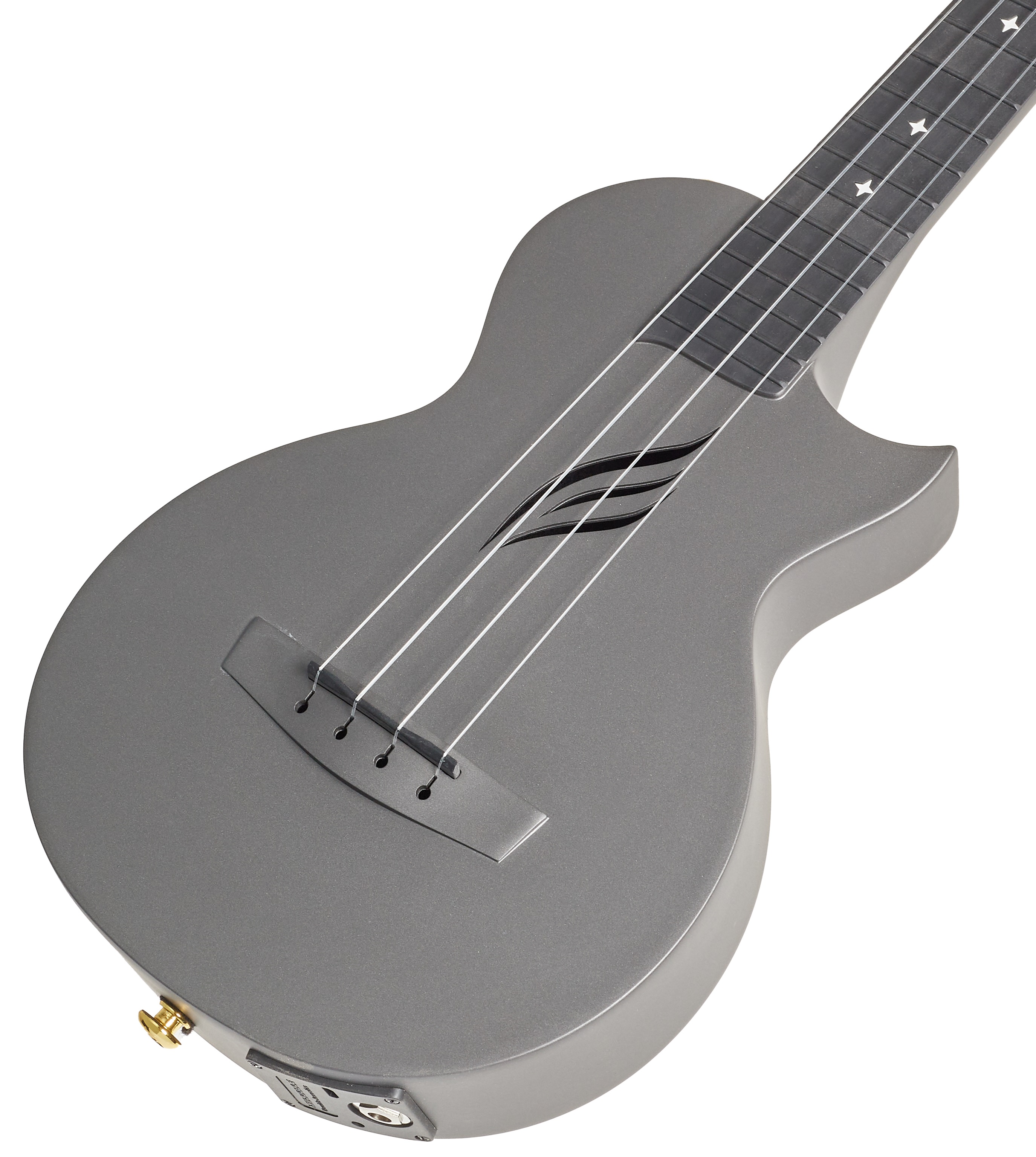 Cascha Ukulele Carbon Fibre Black Set EQ (obrázek 3)