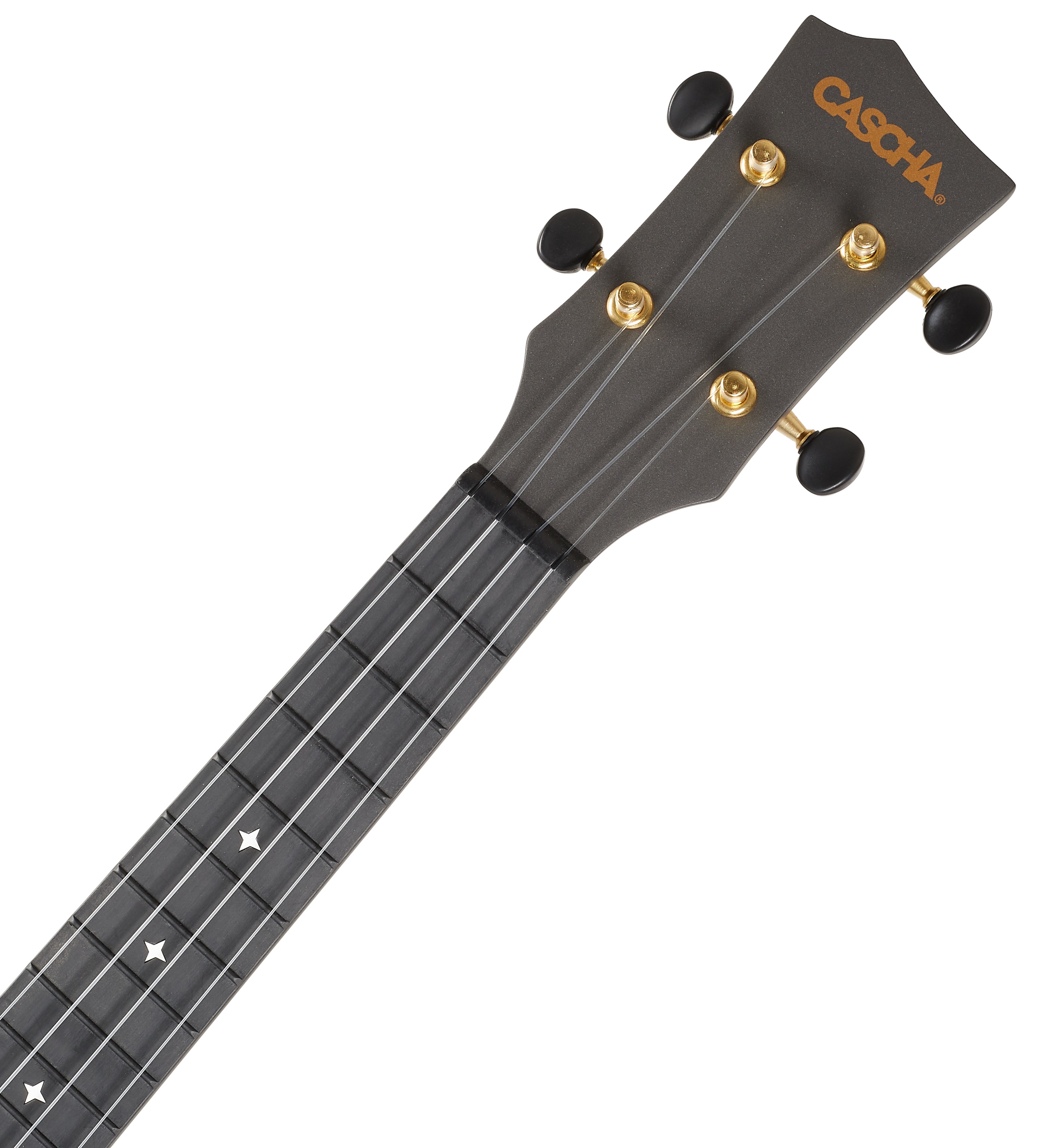 Cascha Ukulele Carbon Fibre Black Set EQ (obrázek 5)