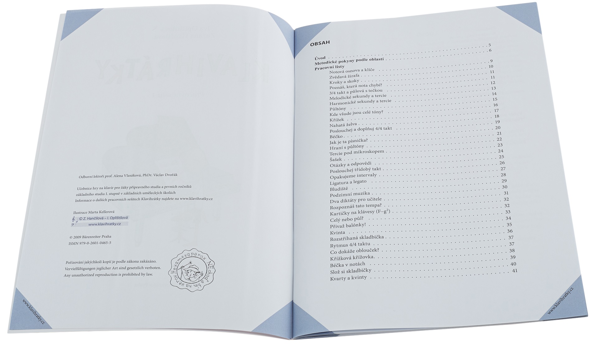 KN Klavihrátky - s tužkou a gumou u klavíru - pracovní sešit 1 (obrázek 3)