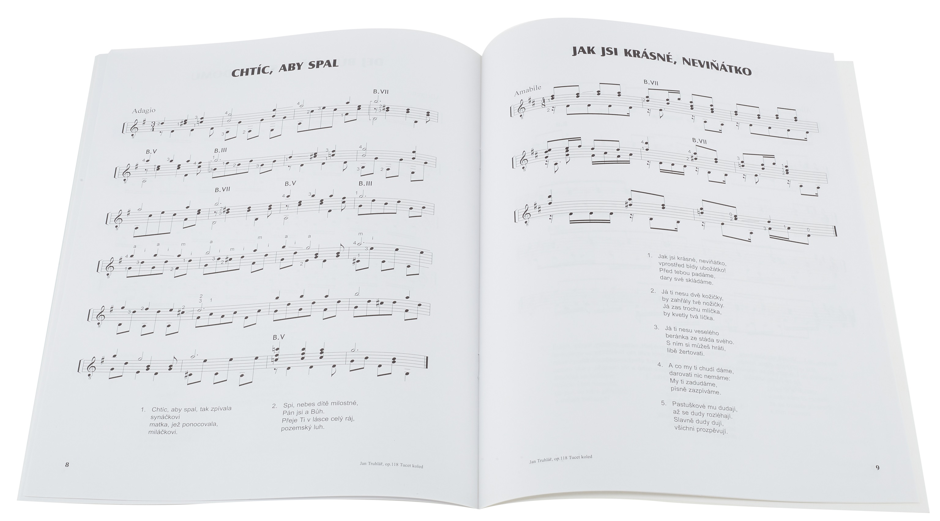 KN Tucet koled pro sólovou kytaru, op. 118 (obrázek 4)