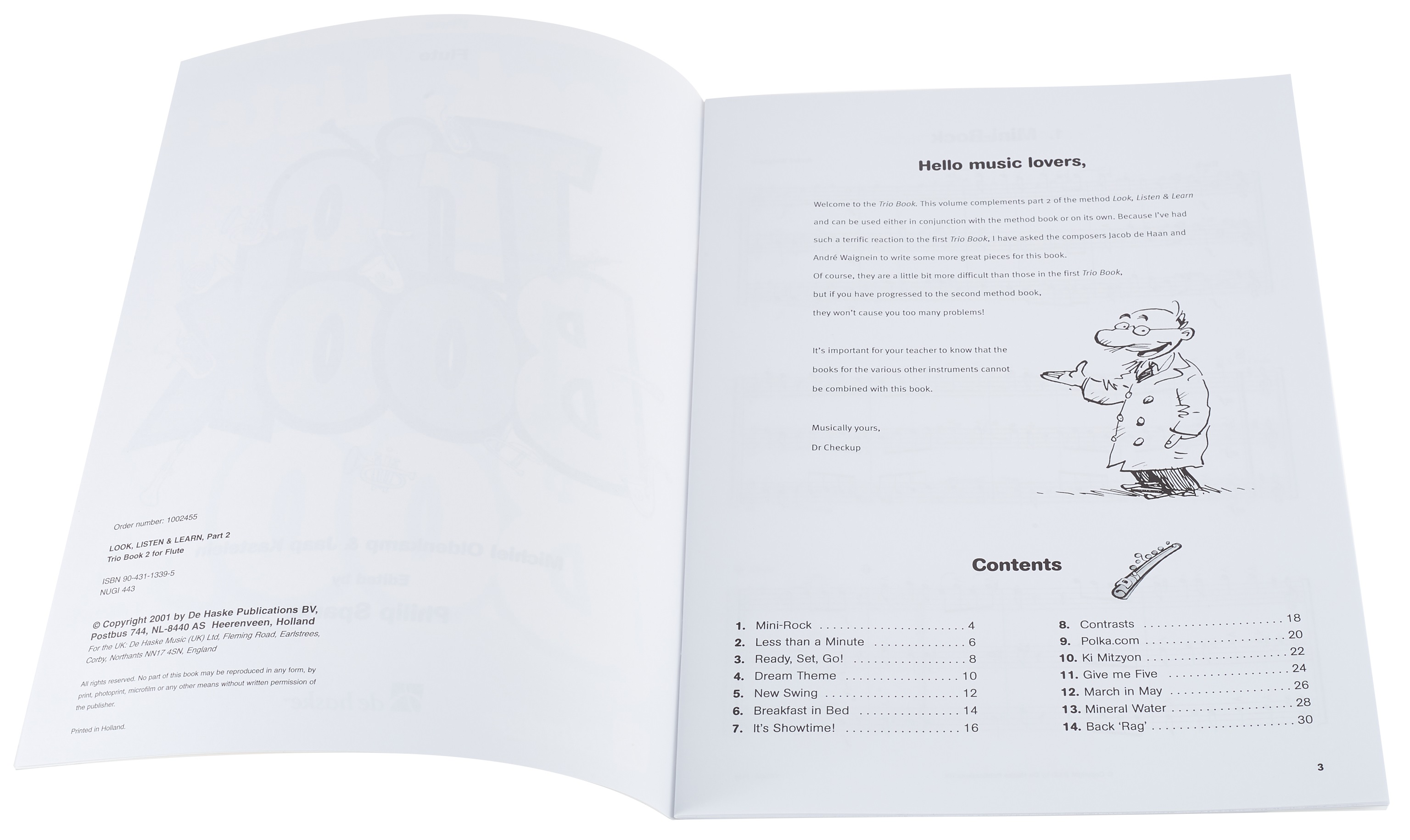 MS Look, Listen & Learn 2 - Trio Book - flute (obrázek 3)