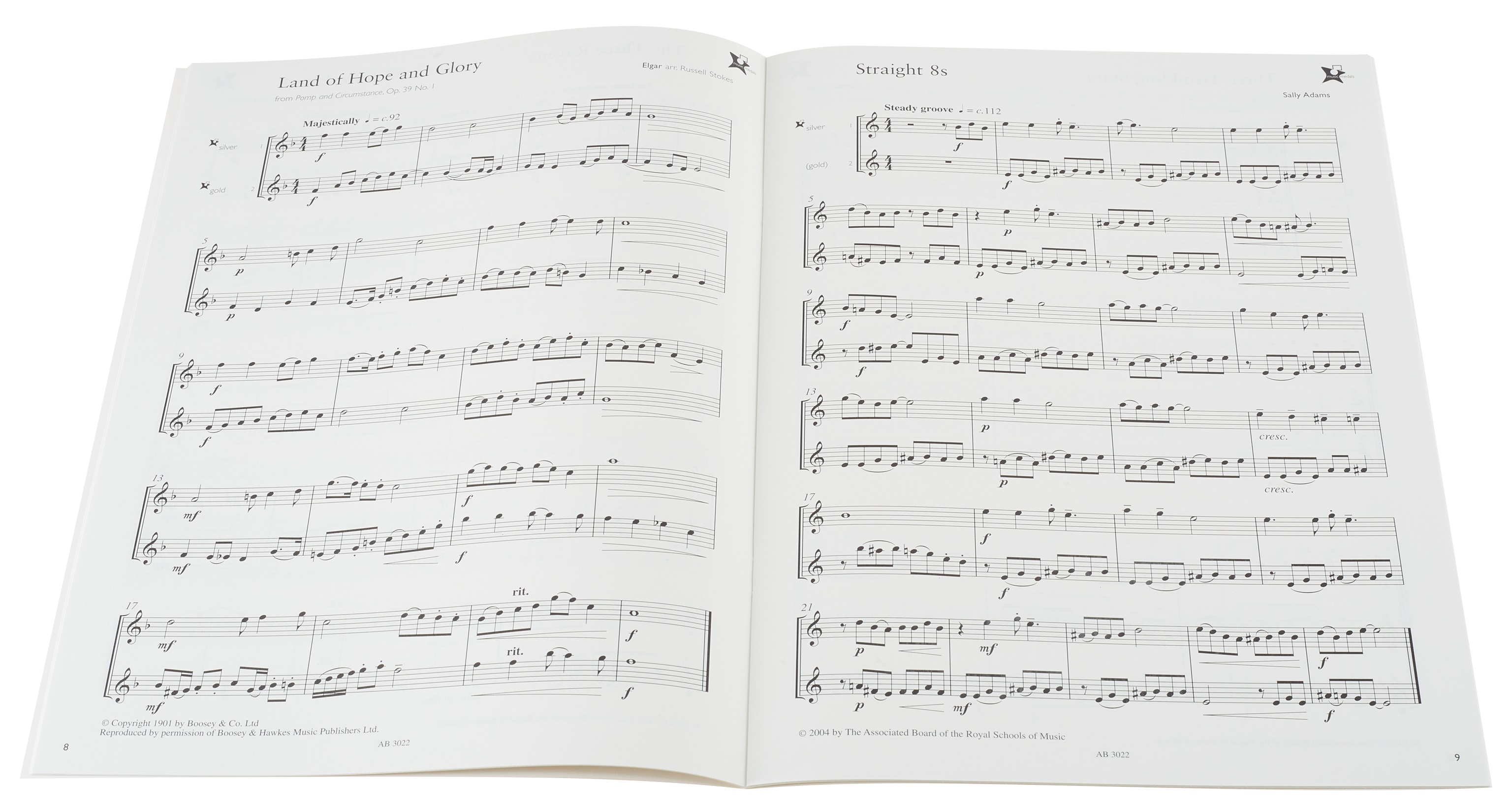 MS Flute Ensemble Pieces - Silver (obrázek 4)