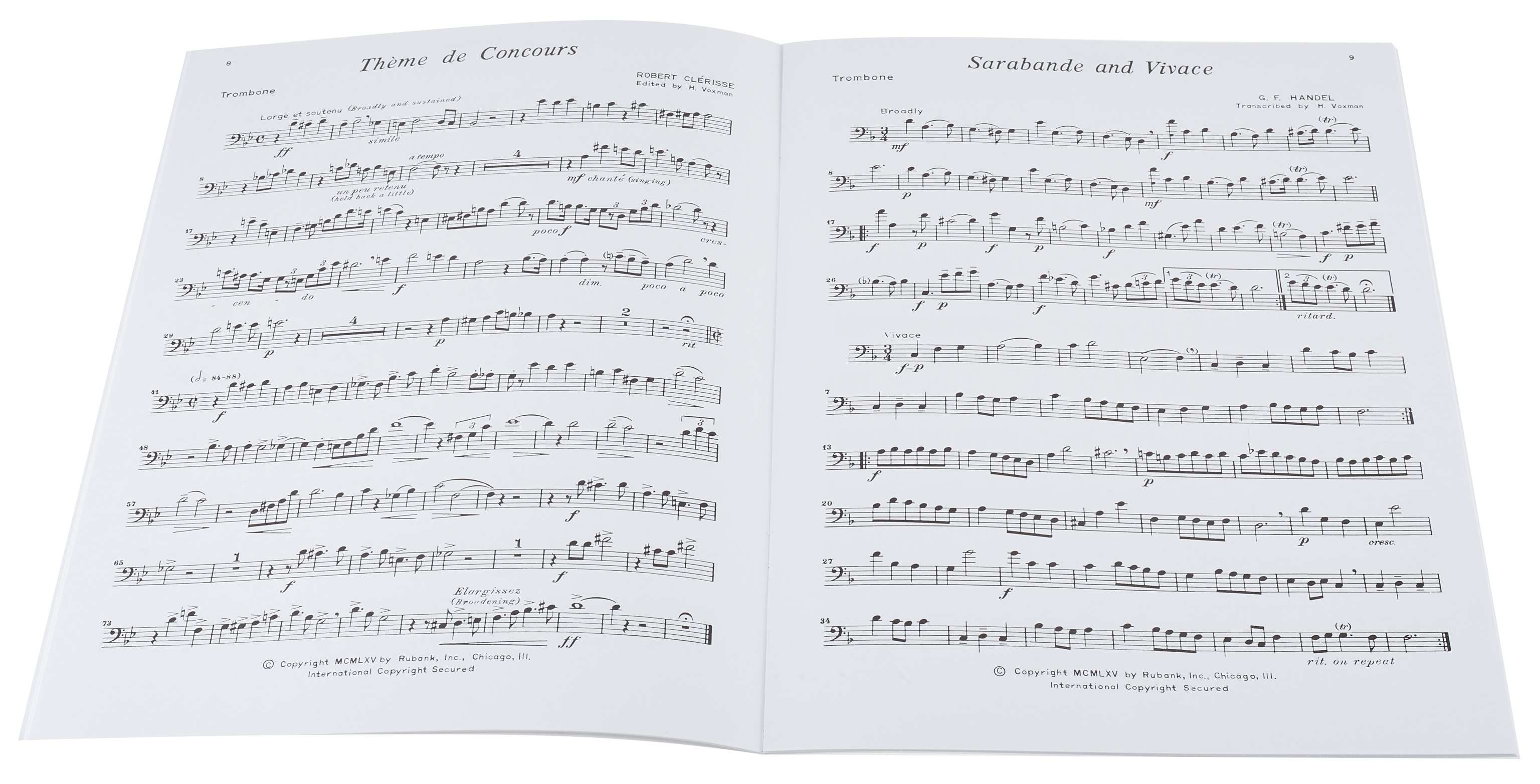 MS Concert and Contest Collection - Trombone (obrázek 4)