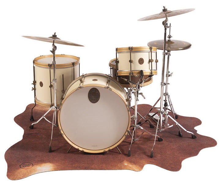 Levně DRUMnBASE Vegan Cow Betsy - Red/Brown