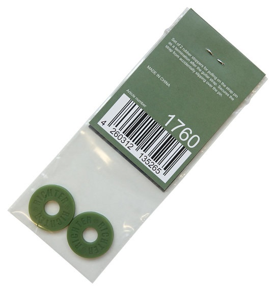Richter Strap Securing Stops Olive Green 2-Pack (obrázek 3)