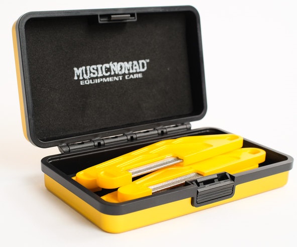 Levně Music Nomad Electric Guitar Diamond Coated Nut File Set Super Light St