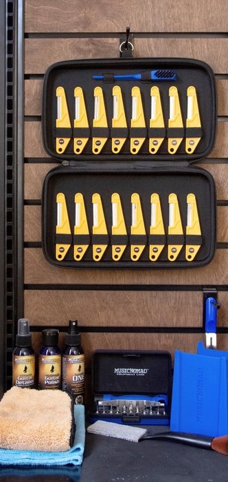 Music Nomad Diamond Coated Nut File Complete Shop Set (obrázek 9)