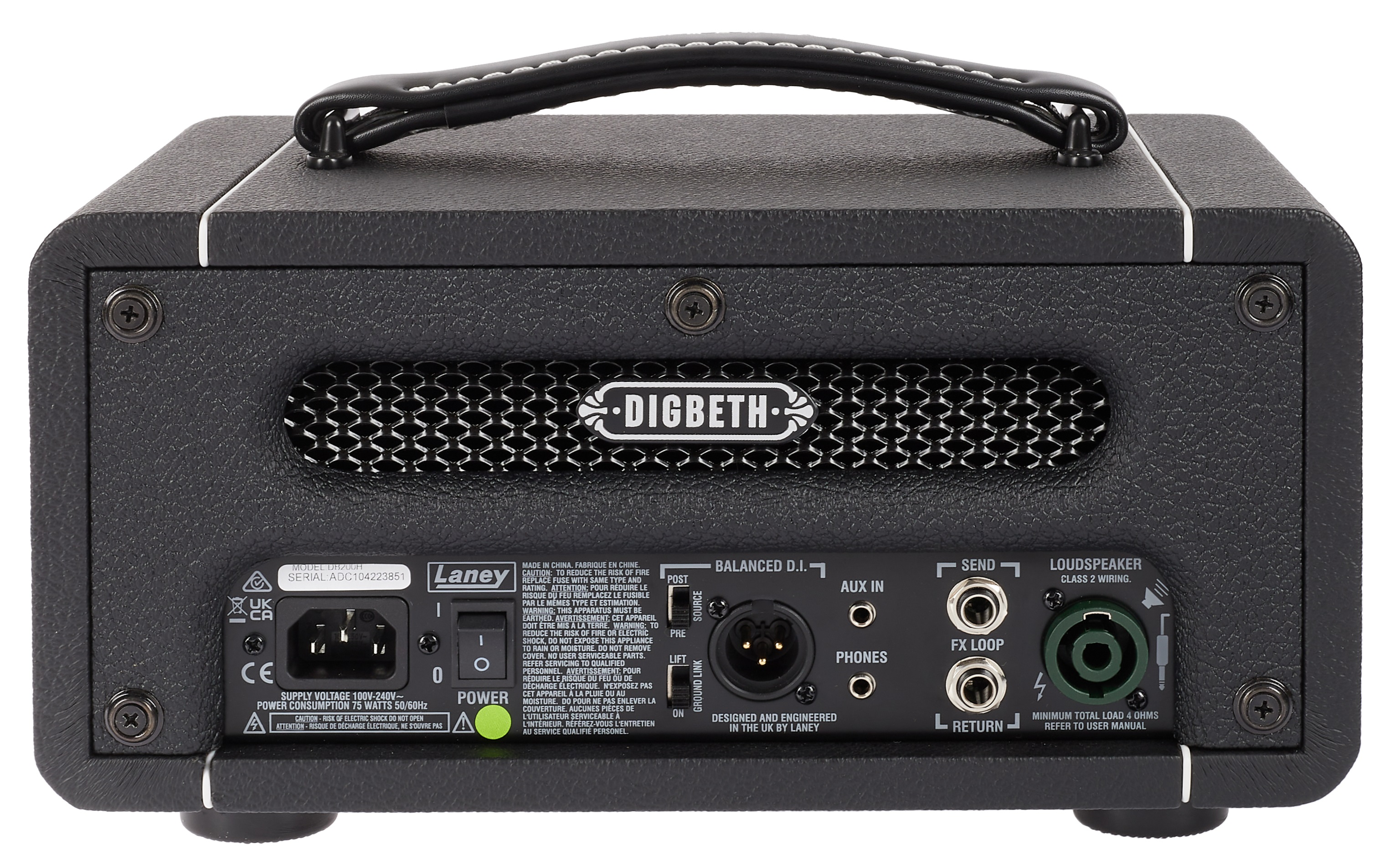 Laney DIGBETH DB200H (obrázek 4)