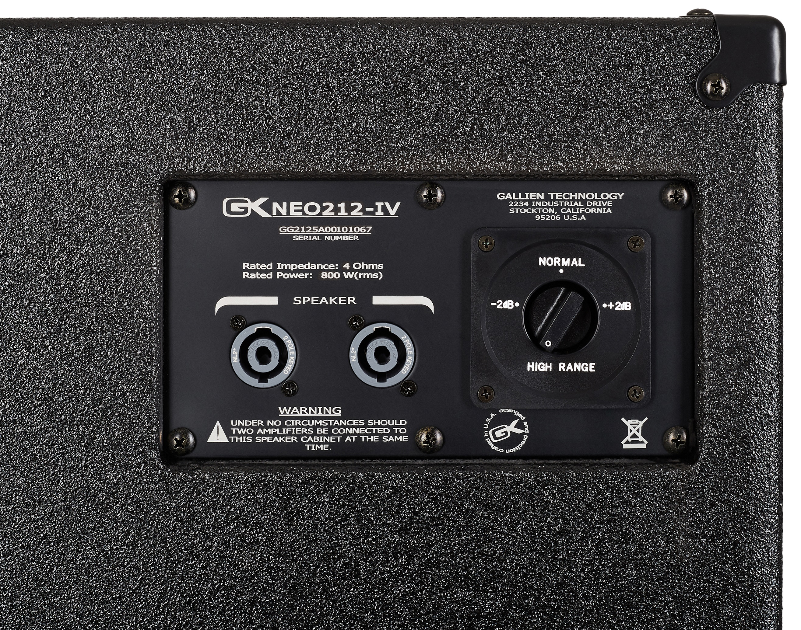 Gallien-Krueger Neo 212-IV / 4 ohm (obrázek 5)