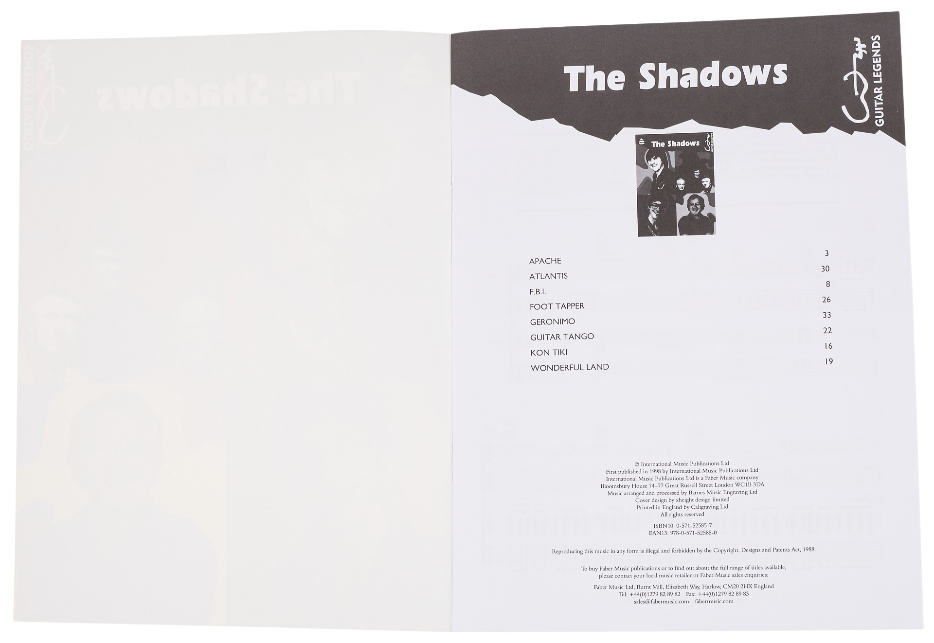 MS The Shadows: Guitar Legends Tab (obrázek 3)