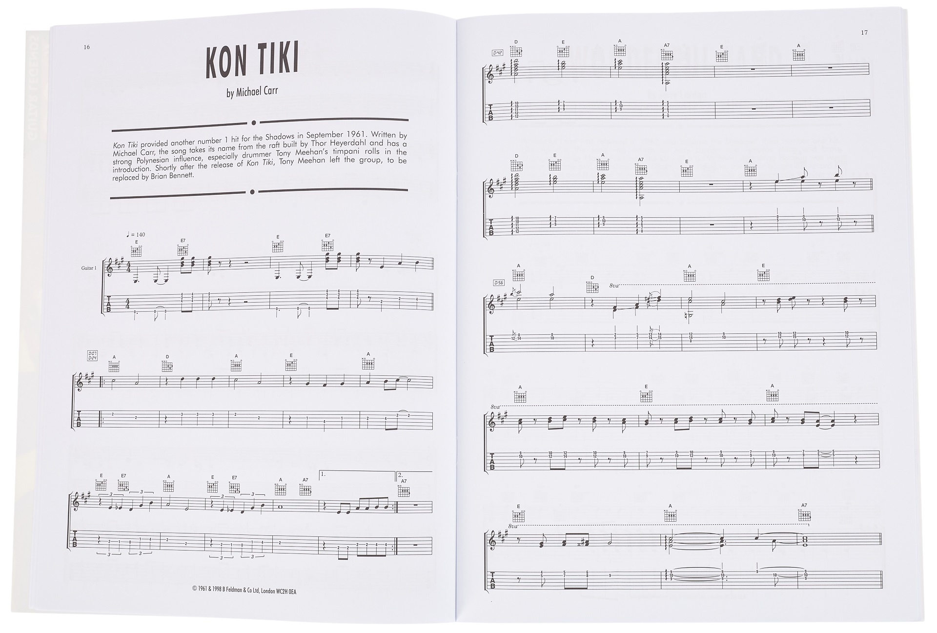 MS The Shadows: Guitar Legends Tab (obrázek 4)