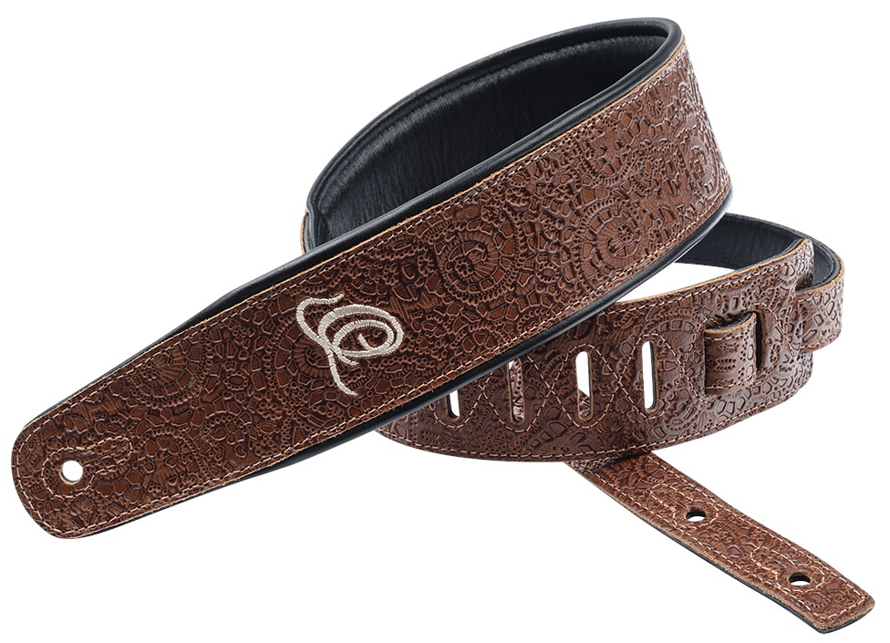 Levně Ortega Leather Strap Byzantine Brown