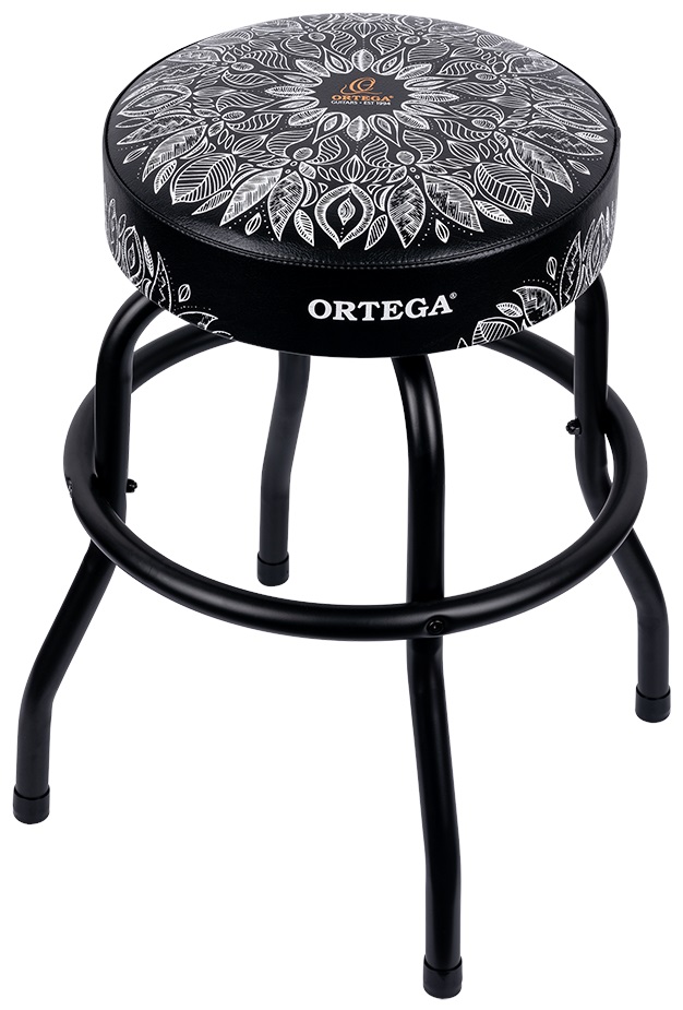 Levně Ortega Bar Stool 24" White Kaleidoscope
