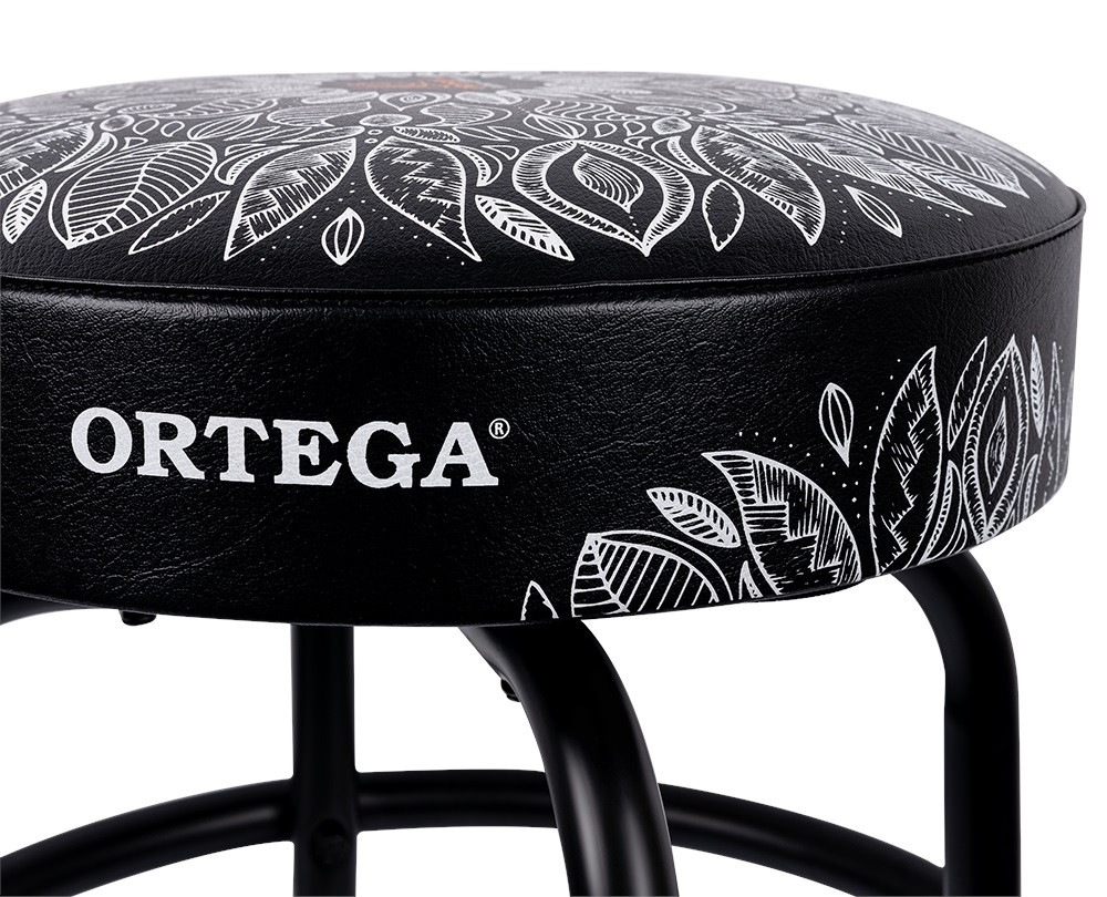 Ortega Bar Stool 30" White Kaleidoscope (obrázek 3)