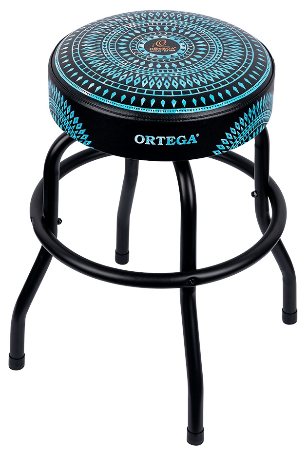 Levně Ortega Bar Stool 24" Blue Kaleidoscope