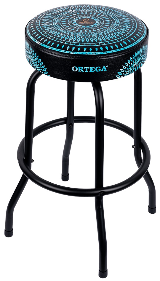 Levně Ortega Bar Stool 30" Blue Kaleidoscope