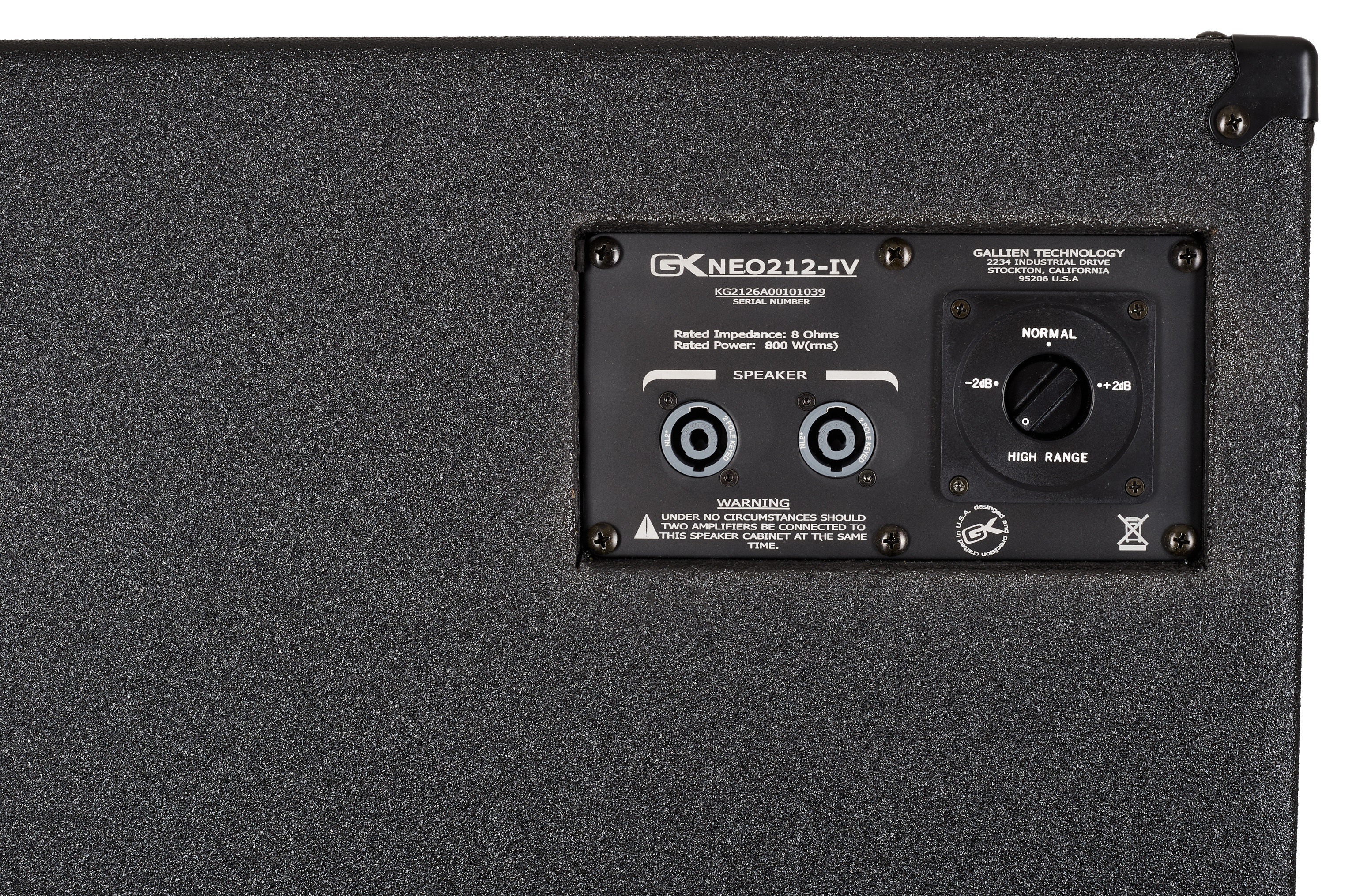 Gallien-Krueger Neo 212-IV / 8 ohm (obrázek 5)