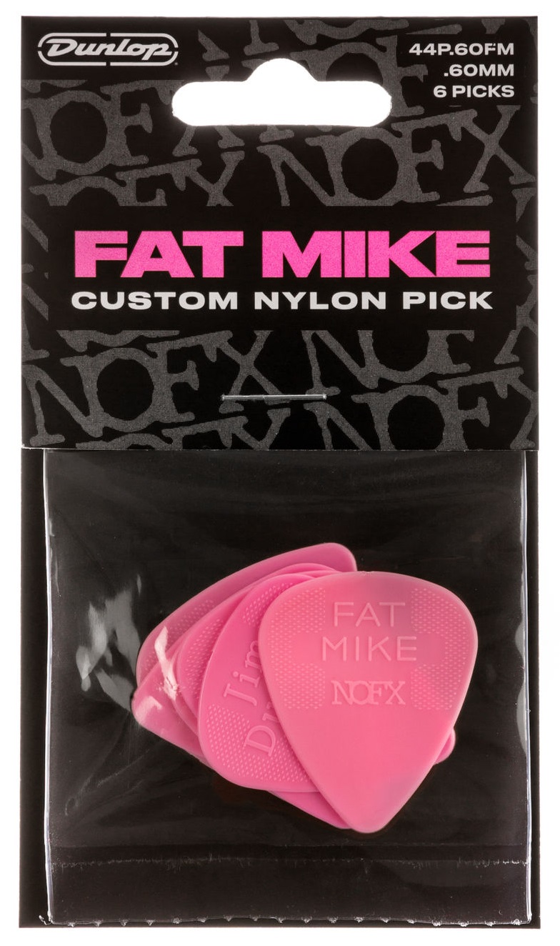 Dunlop Fat Mike Custom Nylon Picks 0.6 (obrázek 4)