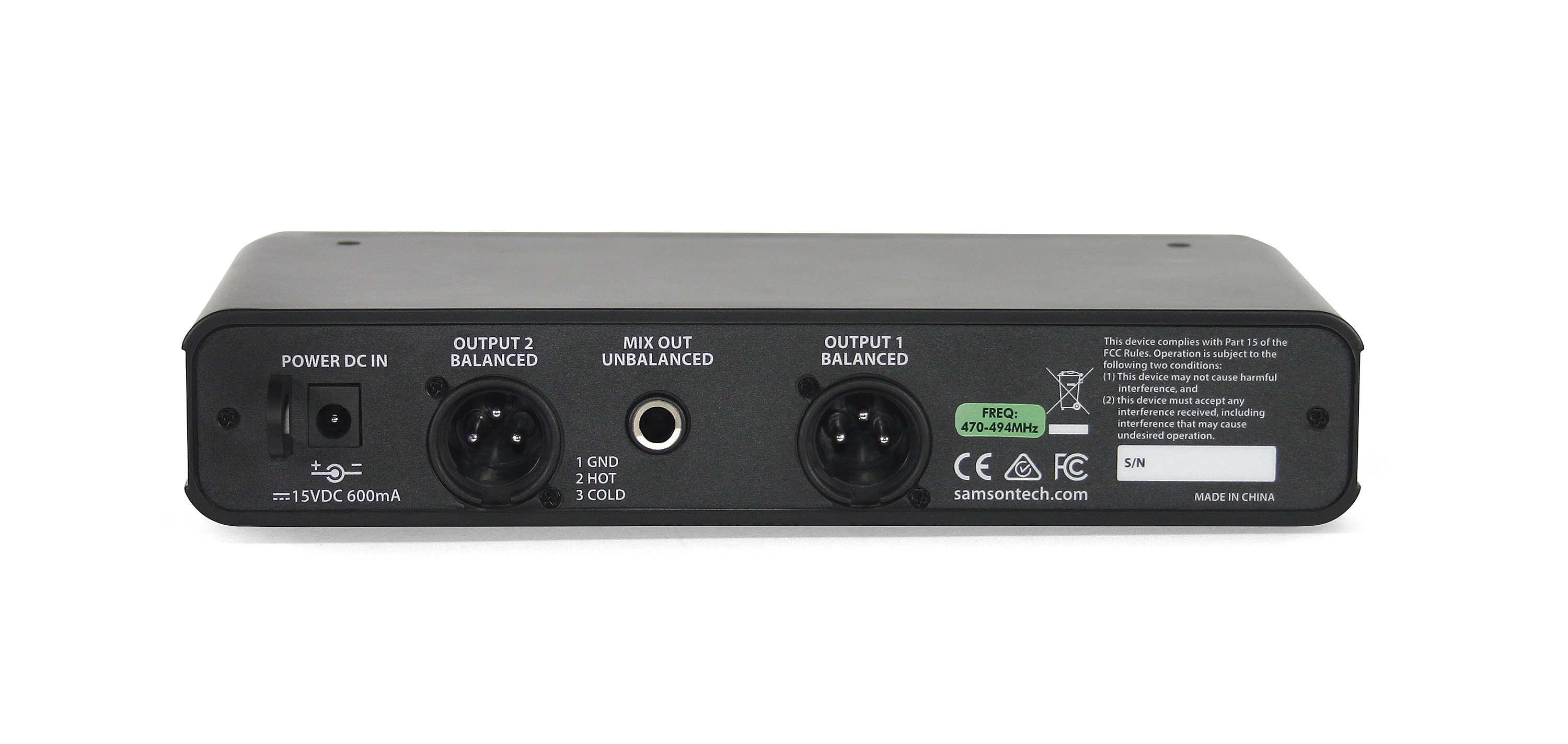 Samson Concert 288x Handheld K (obrázek 4)