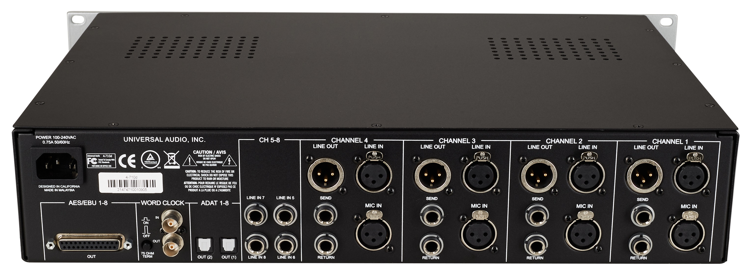 Universal Audio 4-710d (obrázek 5)