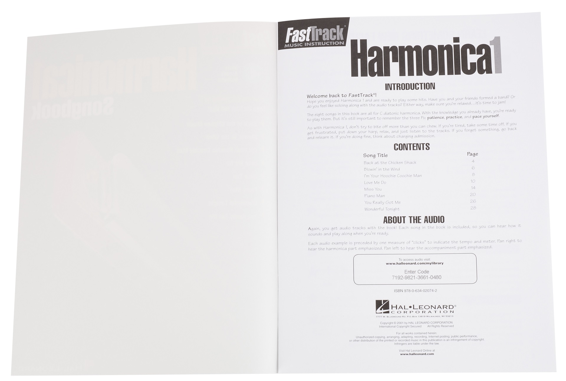 MS Fast Track Harmonica Songbook - Level 1 (obrázek 3)