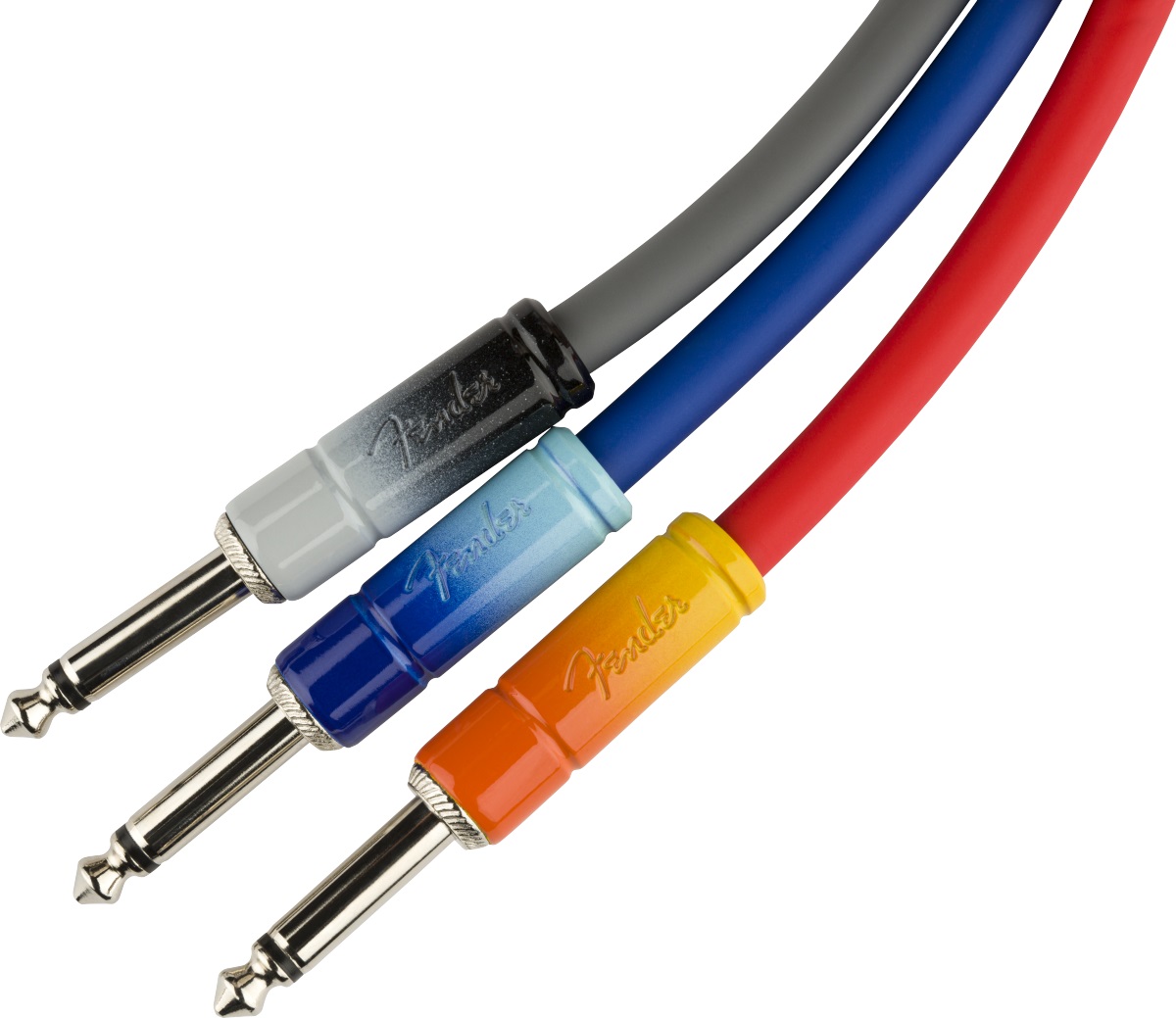 Fender Ombré Instrument Cable 10' Tequila Sunrise (obrázek 4)