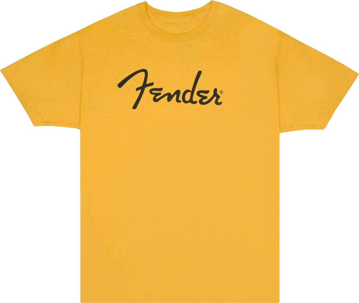 Levně Fender Spaghetti Logo T-Shirt Butterscotch Blonde - M