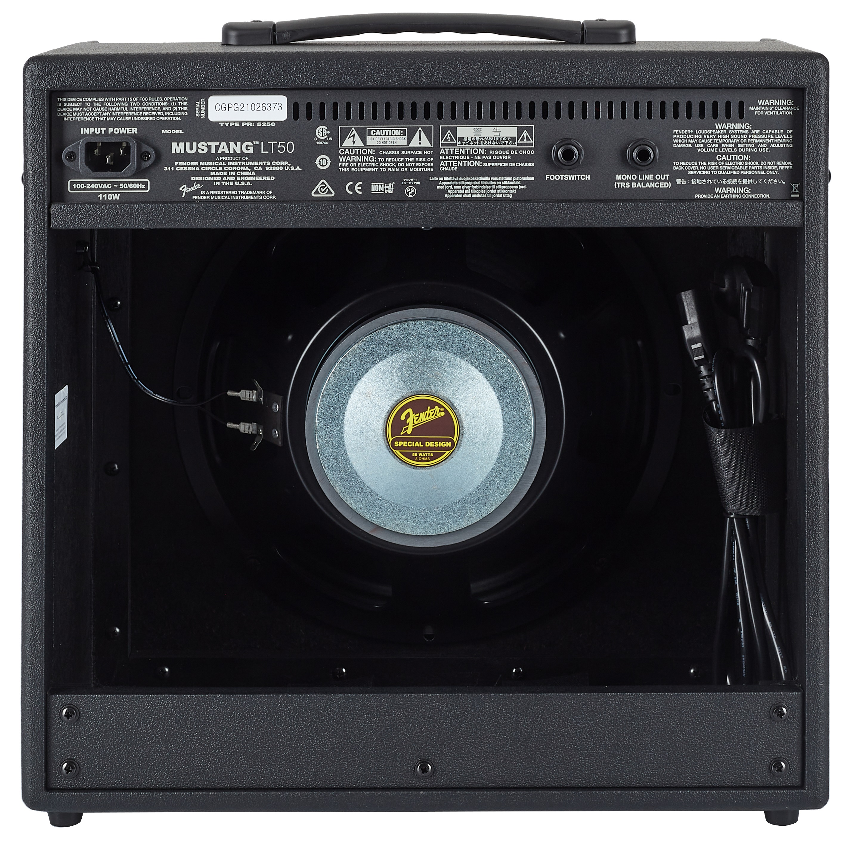 Fender Mustang LT50 (obrázek 5)