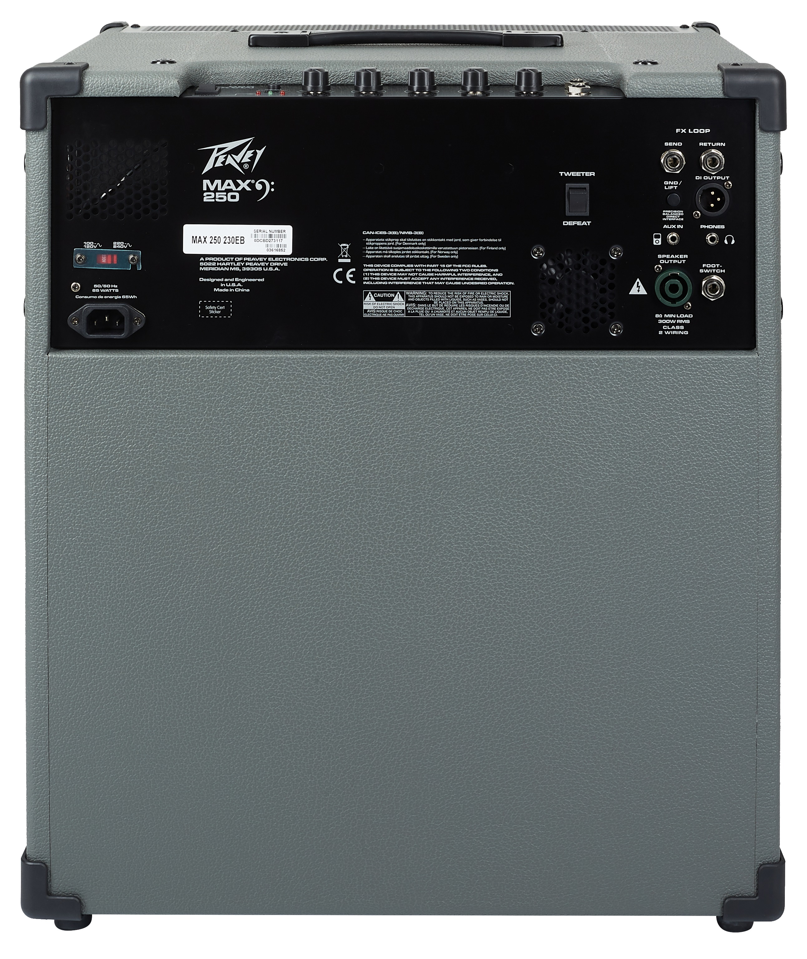 Peavey Max 250 (obrázek 5)