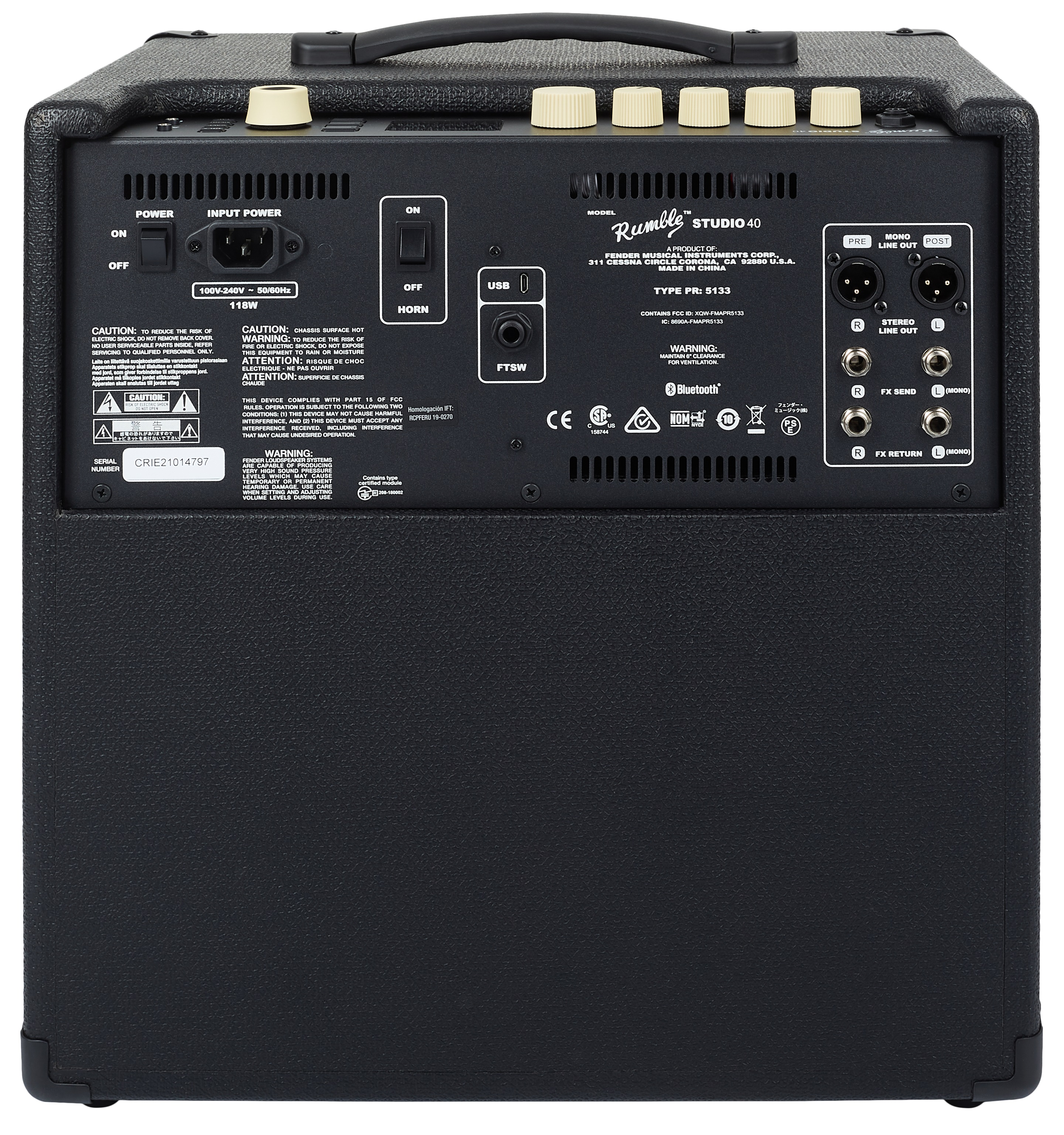 Fender Rumble Studio 40 (obrázek 5)