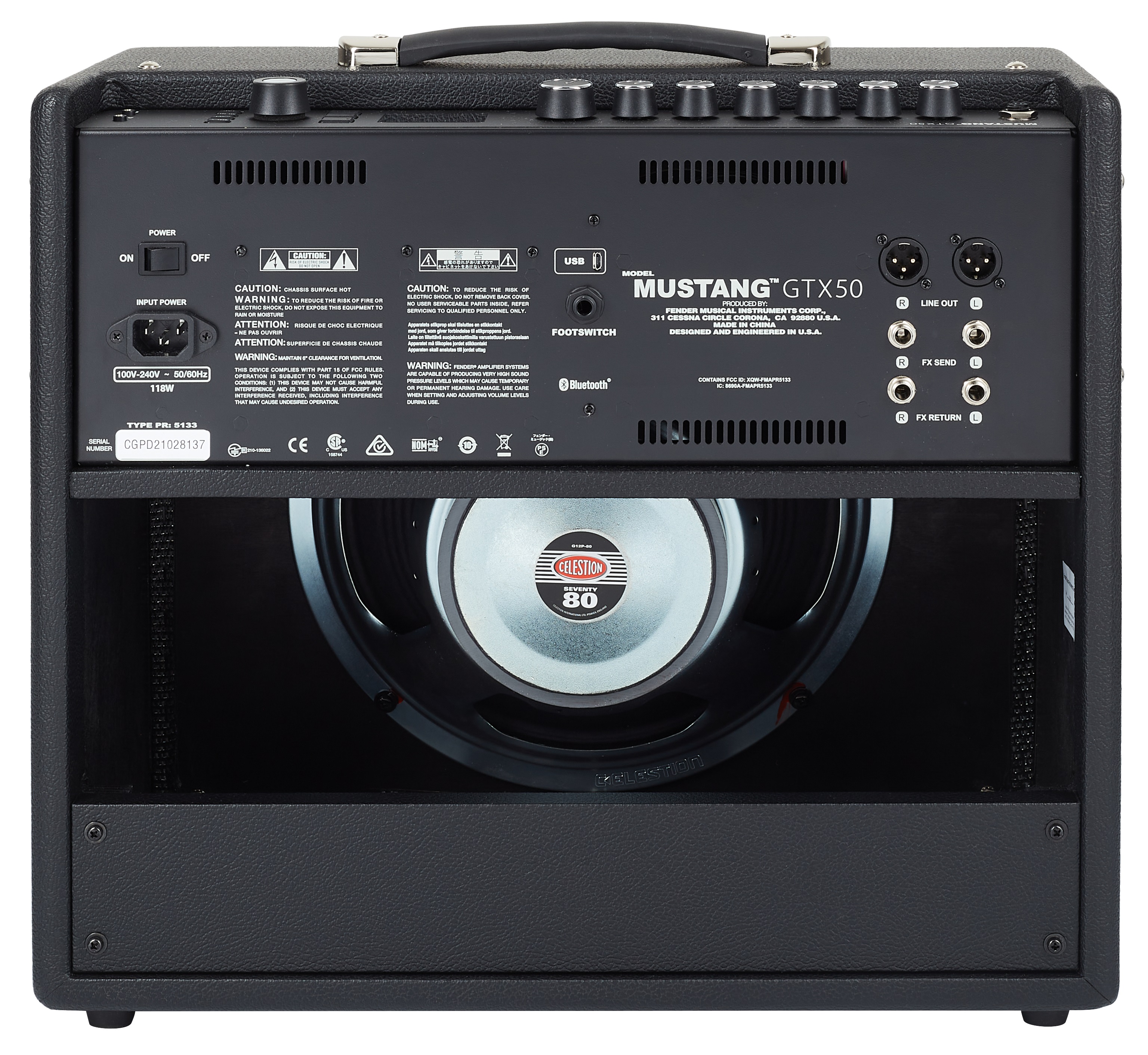 Fender Mustang GTX50 (obrázek 7)