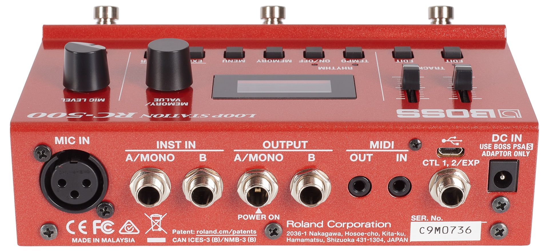 Boss RC-500 Loop Station (obrázek 4)