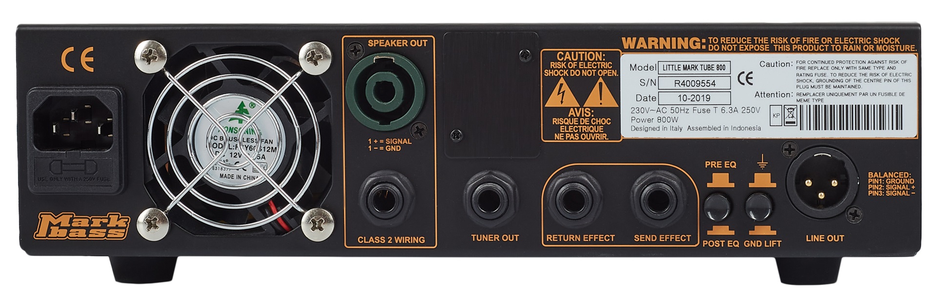 Markbass Little Mark Tube 800 (obrázek 4)