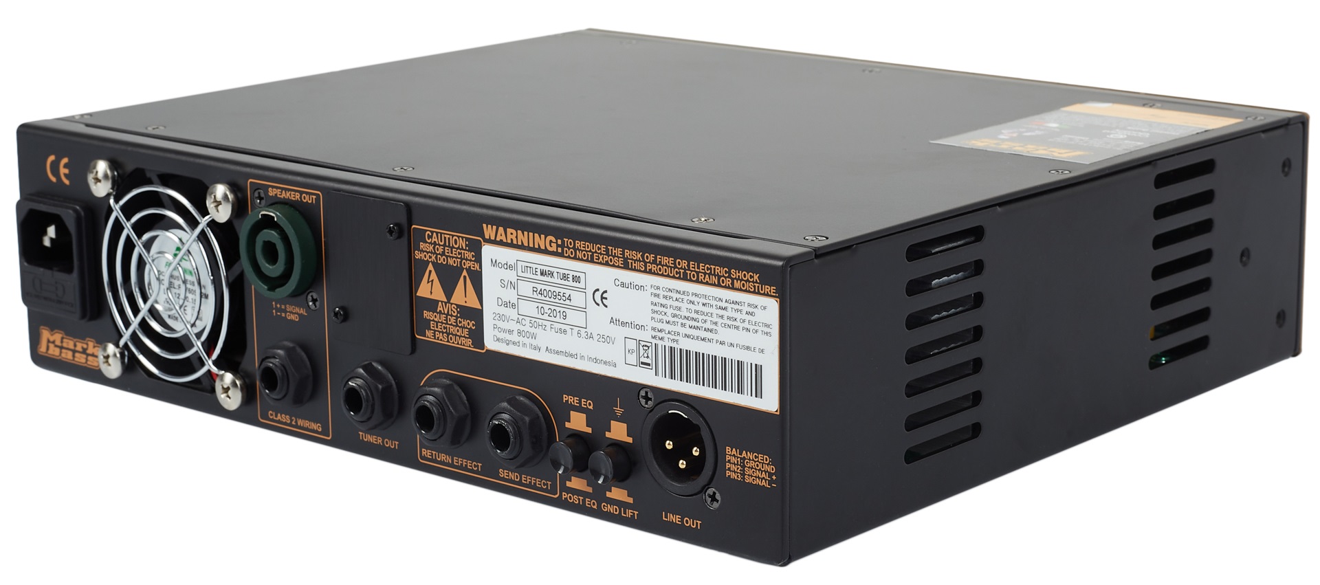 Markbass Little Mark Tube 800 (obrázek 5)