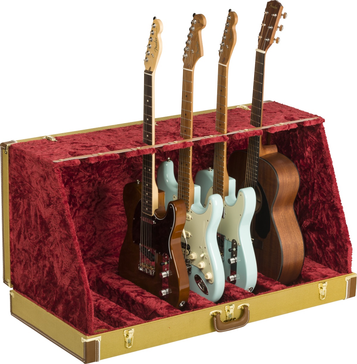 Levně Fender Classic Series Case Stand Tweed 7 Guitar