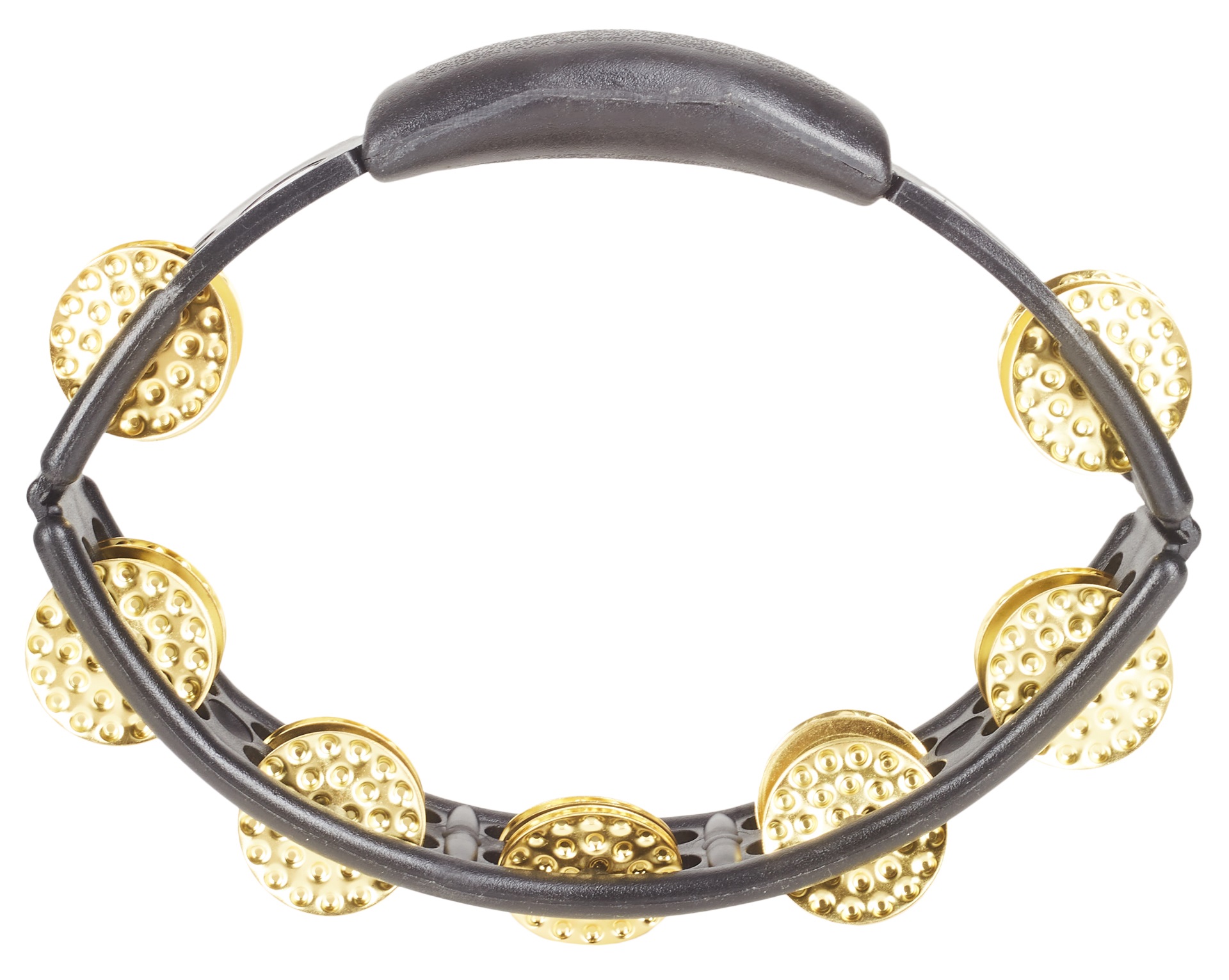 Levně Latin Percussion Cyclops Tambourine Dimpled Brass