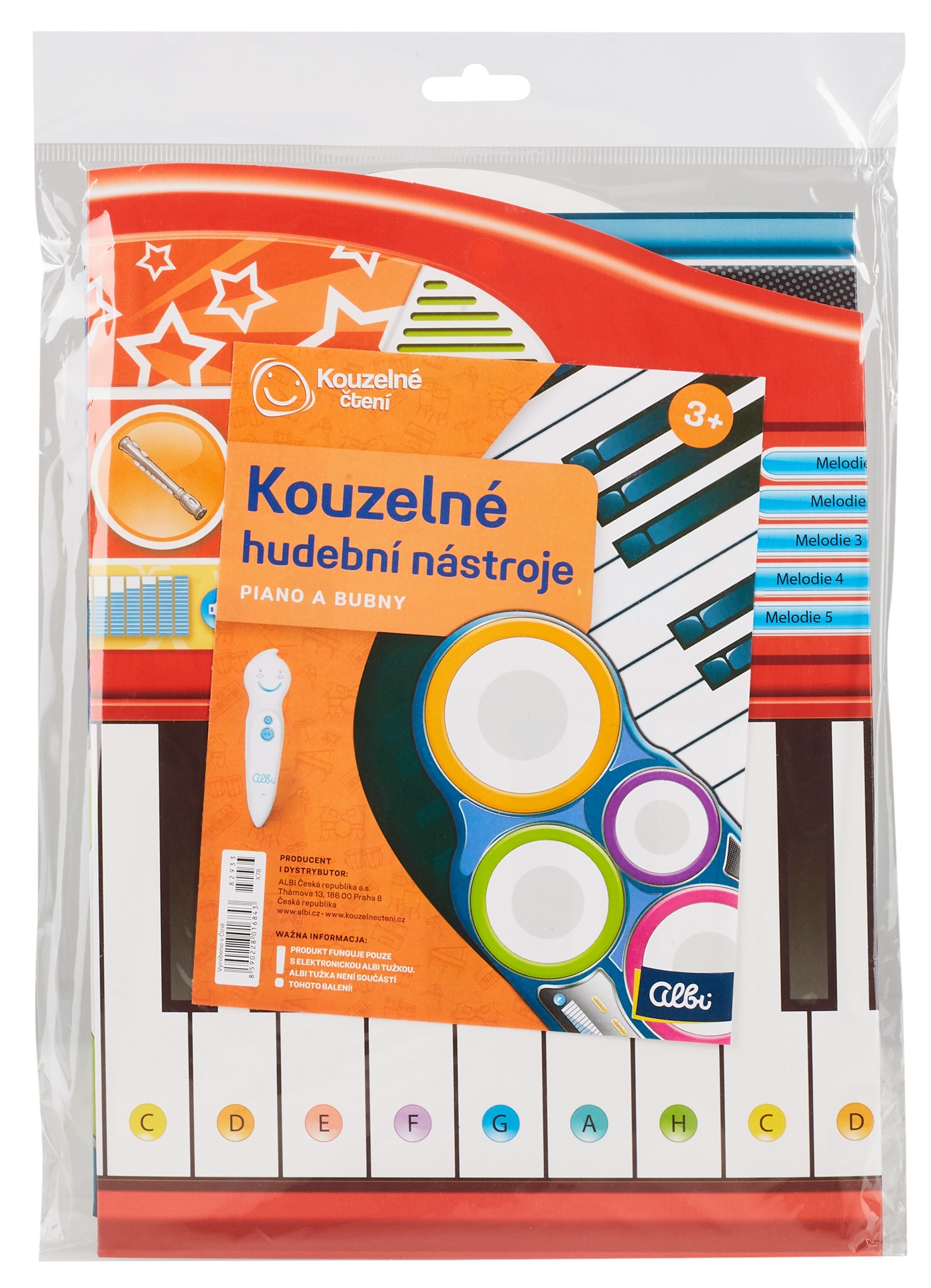 Levně Albi Kouzelné hudební nástroje Piano a bubny