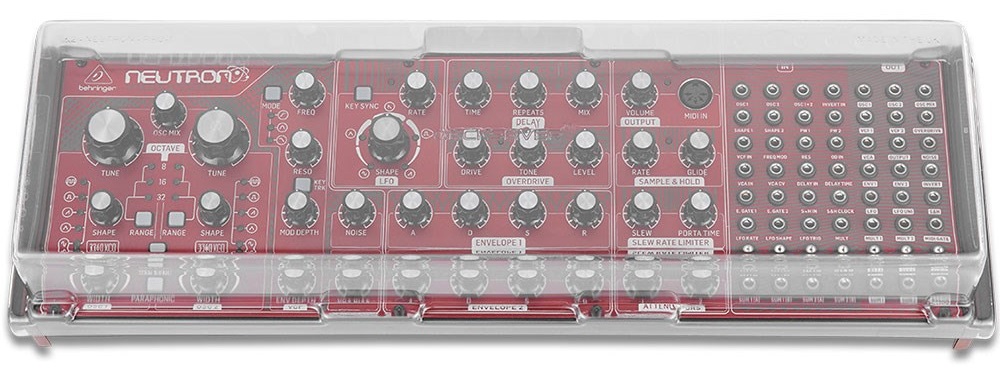 Levně Decksaver Behringer K-2, NEUTRON, TORO, PRO-800 & PRO-1 cover (SOFT-FI