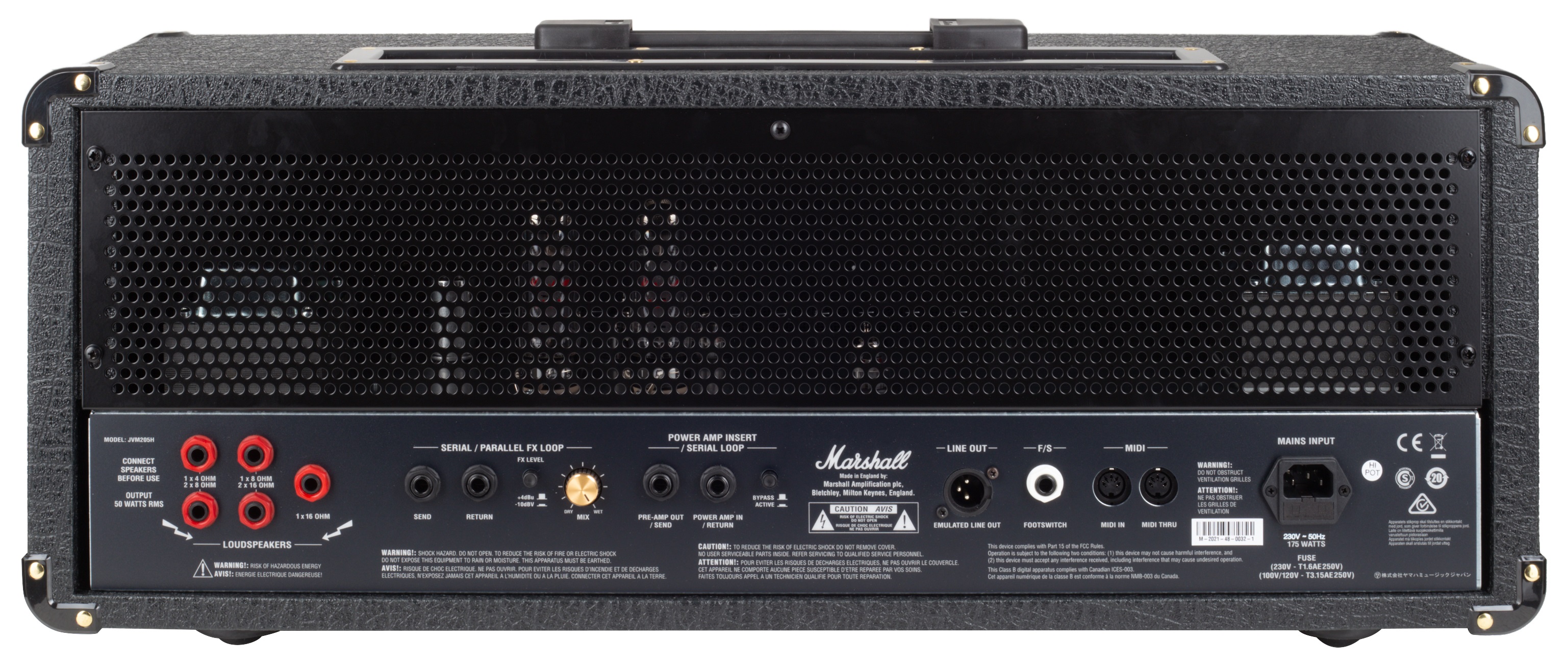Marshall JVM205H (obrázek 4)