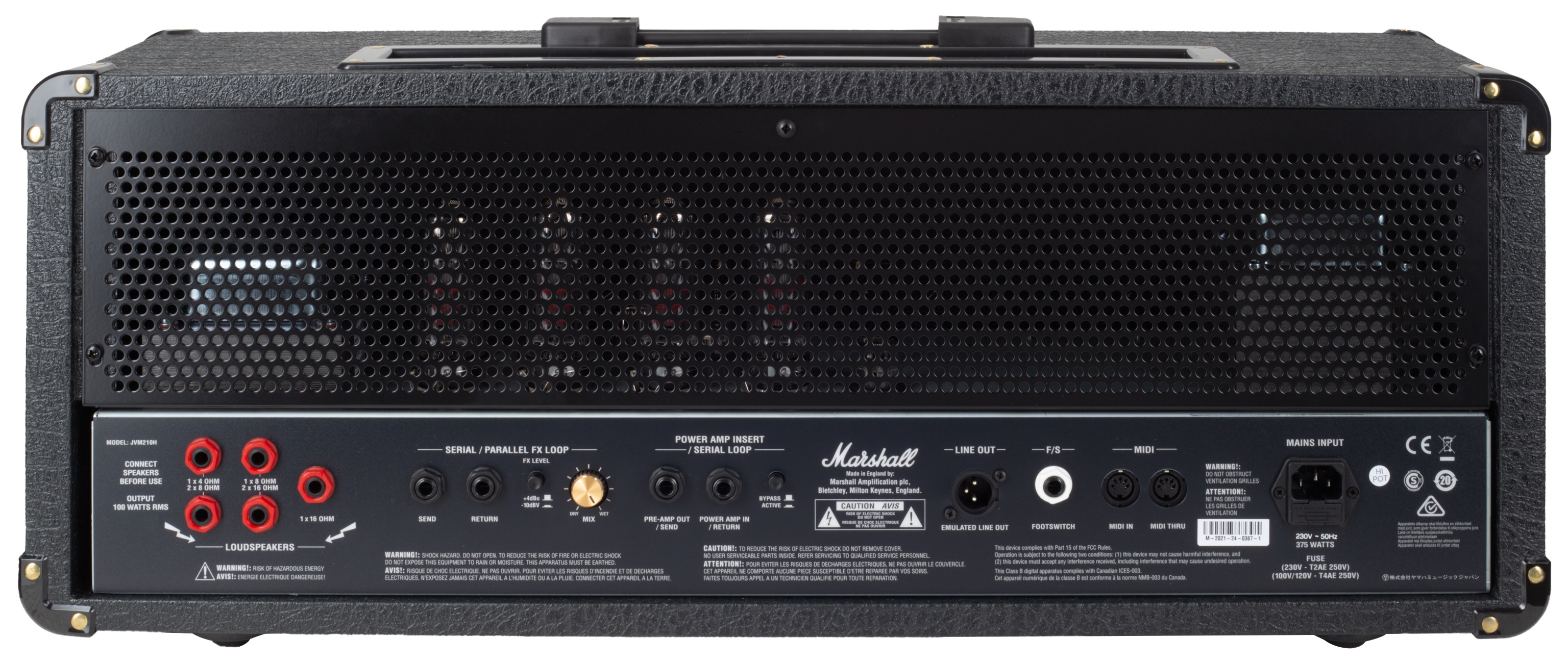Marshall JVM210H (obrázek 4)