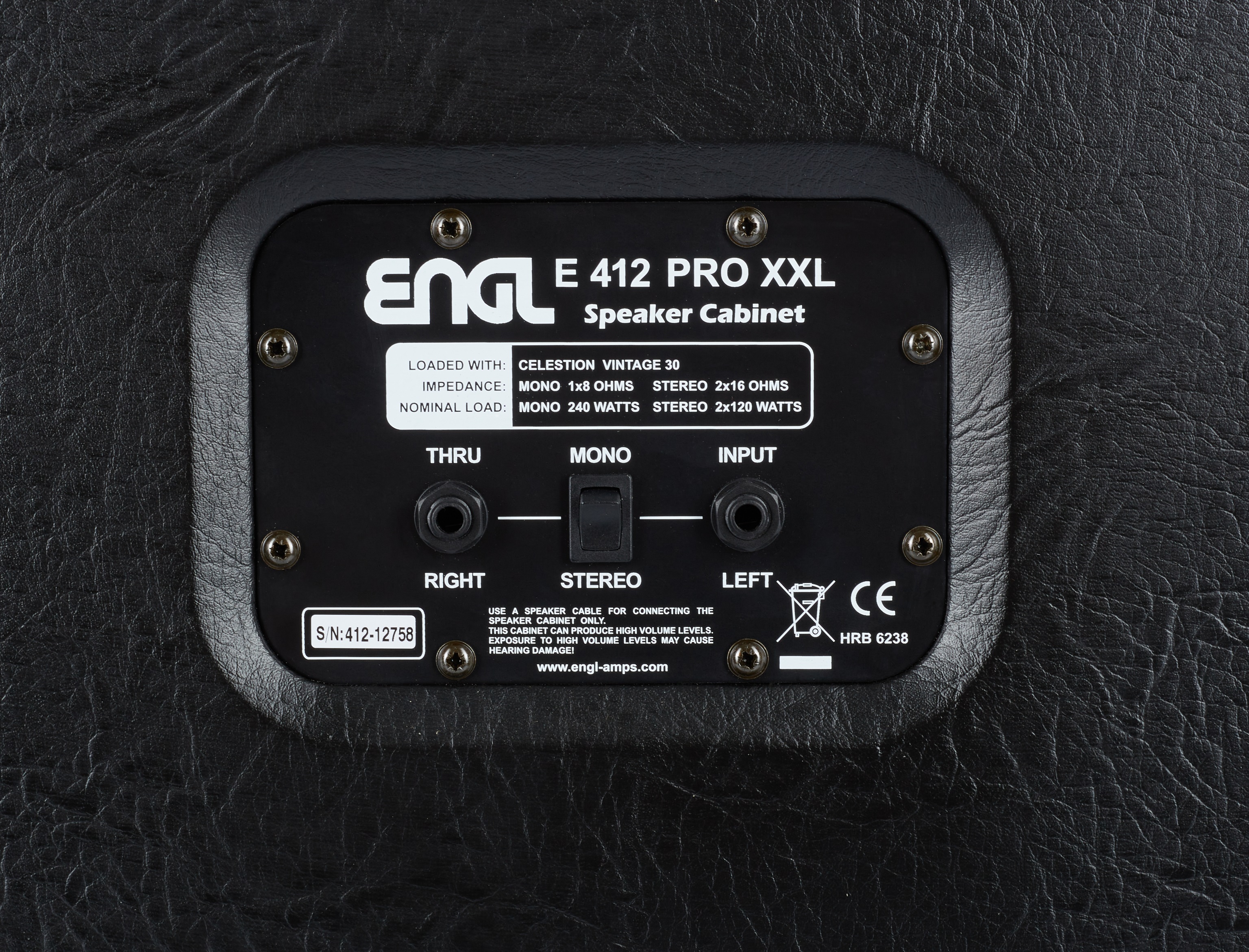 Engl 4x12 XXL PRO Straight E412XXLB (obrázek 6)