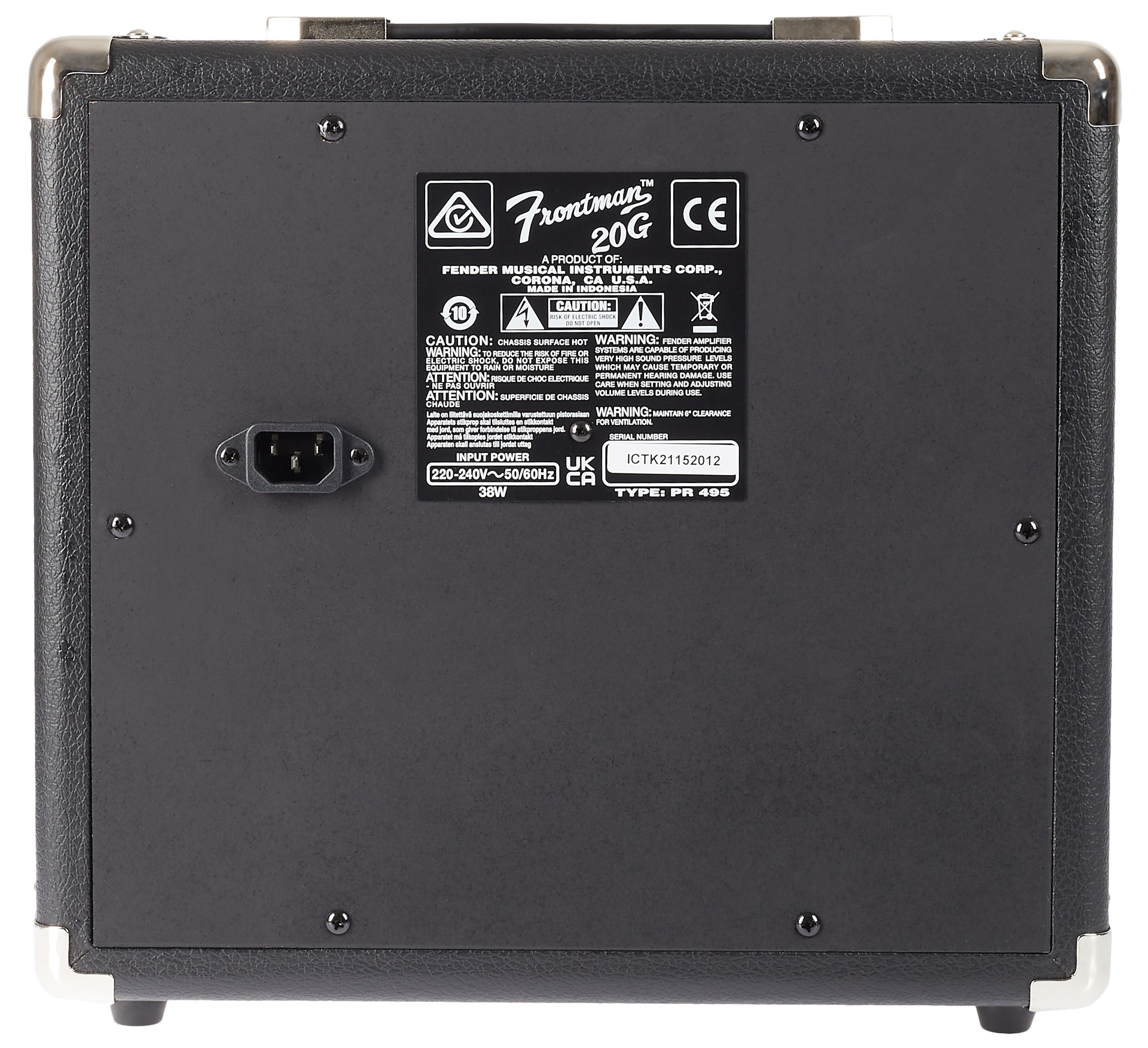 Fender Frontman 20G (obrázek 4)