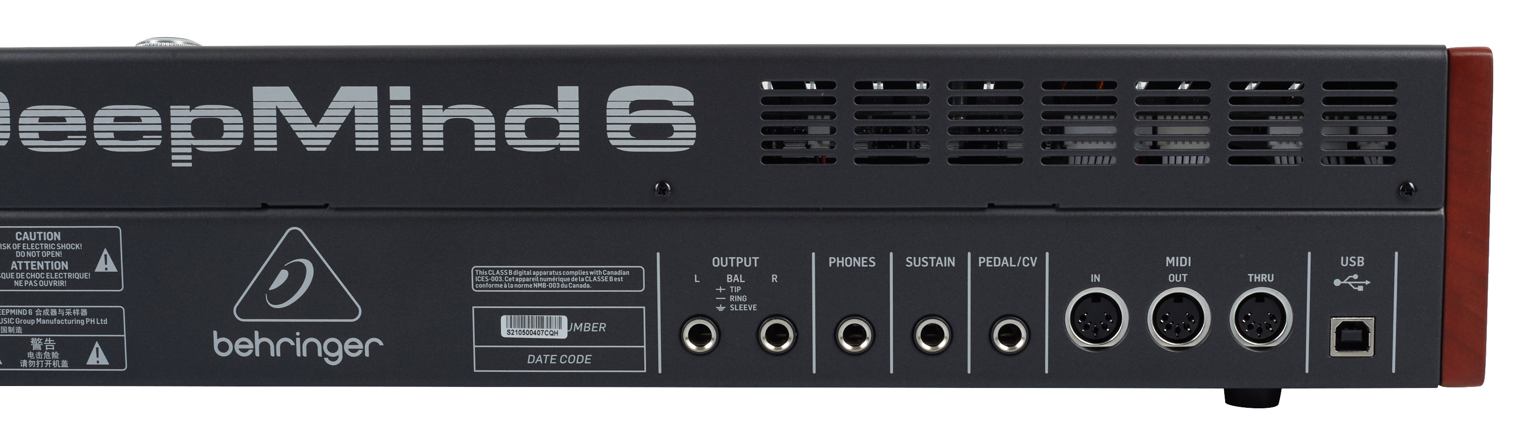 Behringer DEEPMIND 6 (obrázek 8)