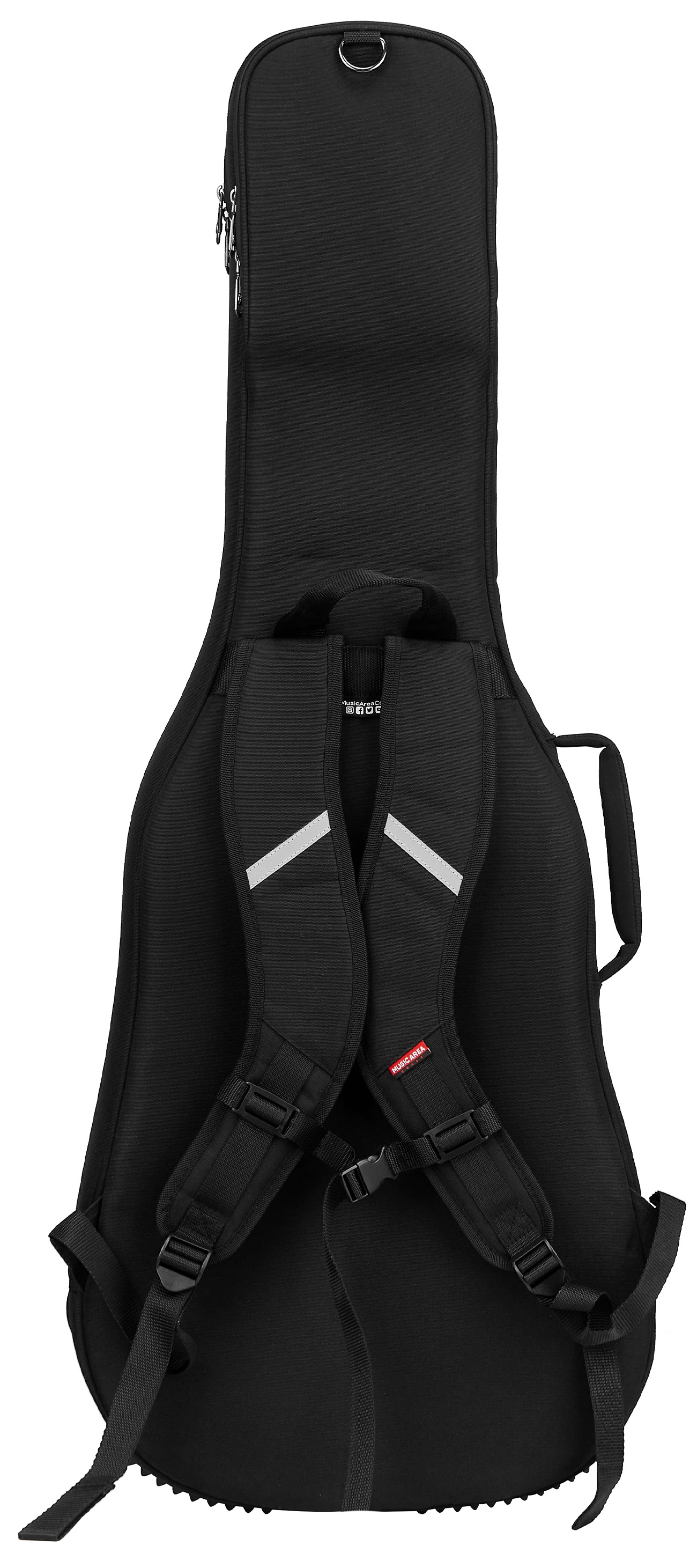 Music Area WIND20 PRO Electric Guitar Bag Black (obrázek 3)