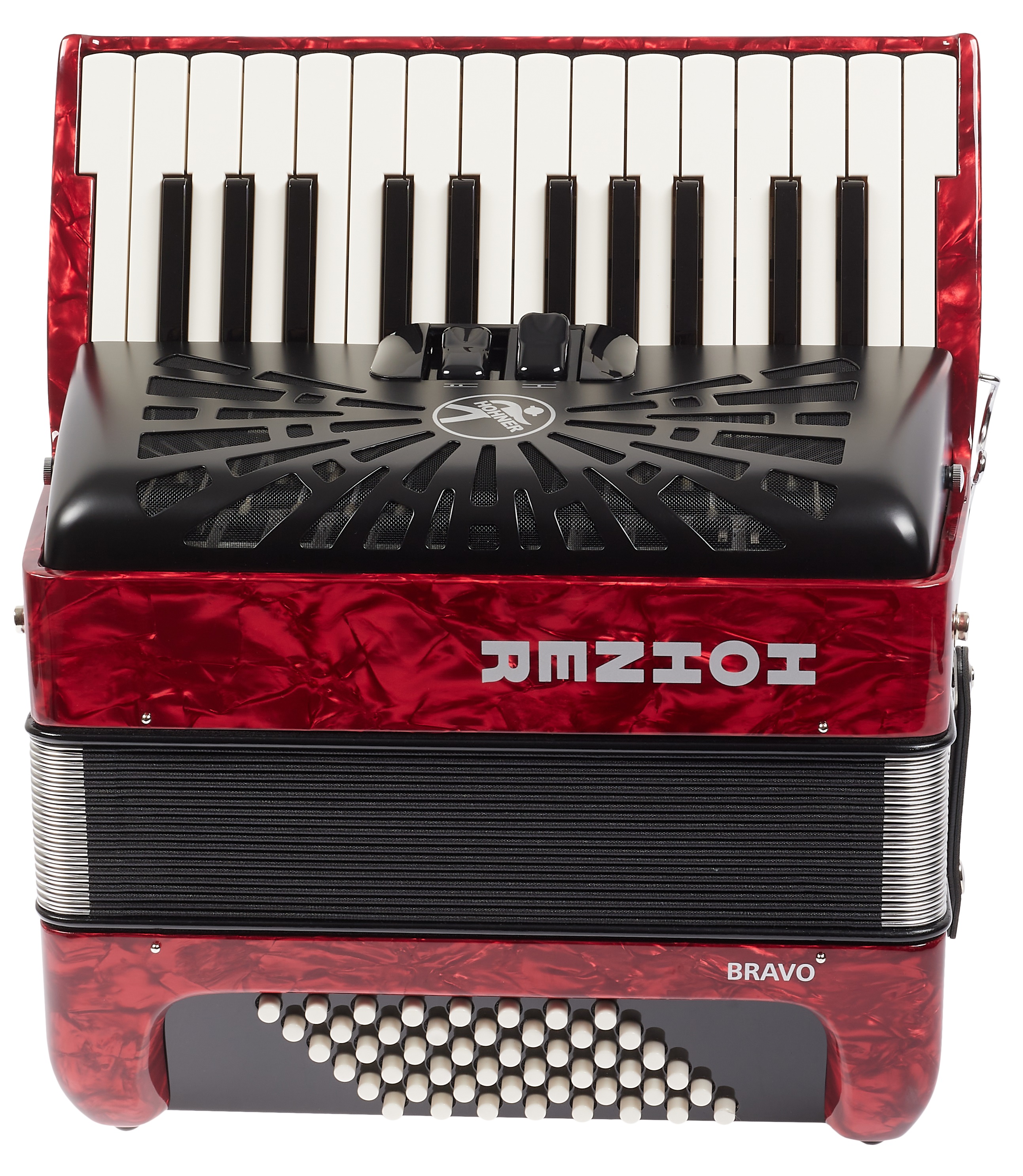 Hohner Bravo II 48 red (obrázek 3)
