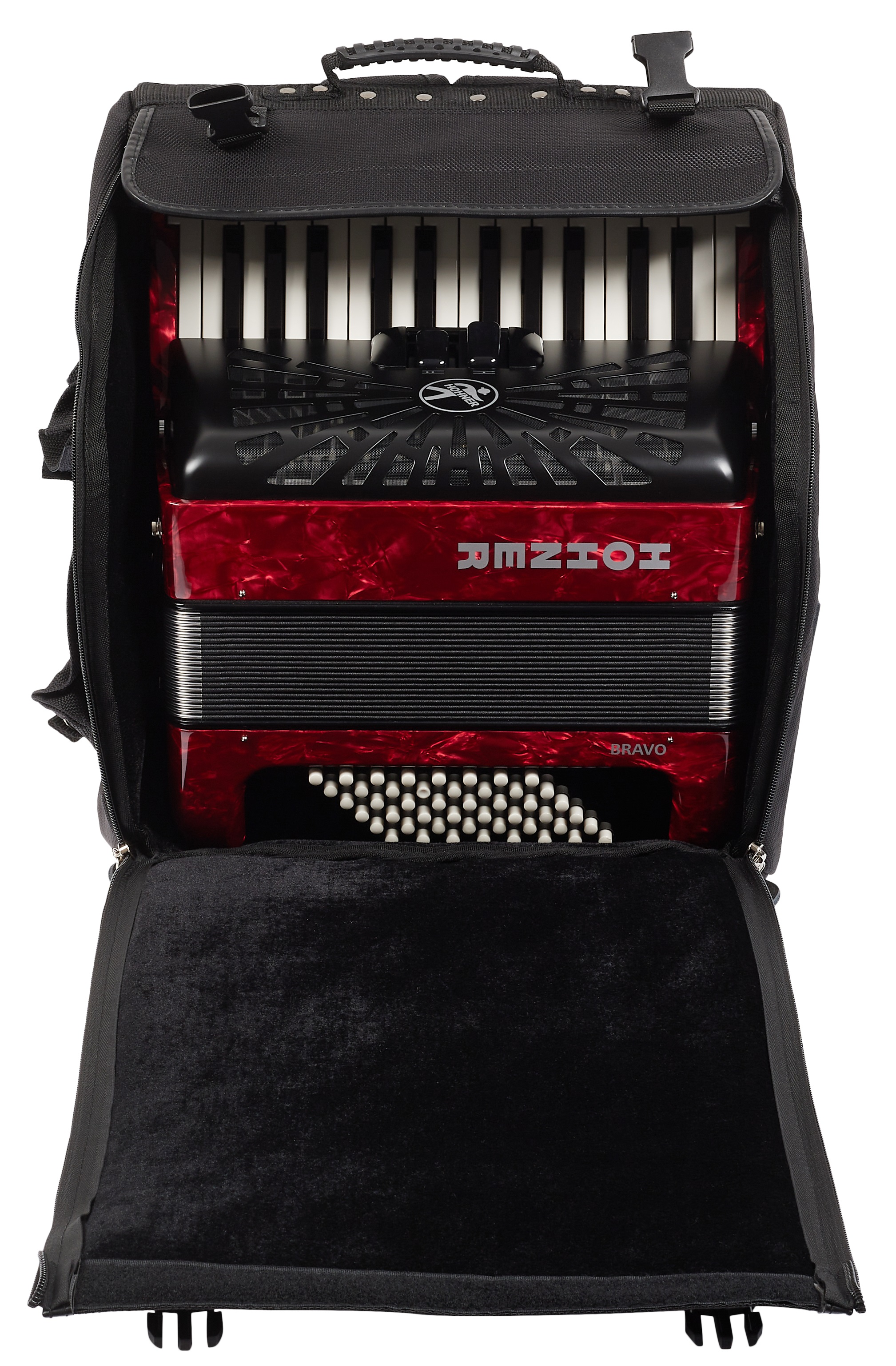 Hohner Bravo II 48 red (obrázek 5)